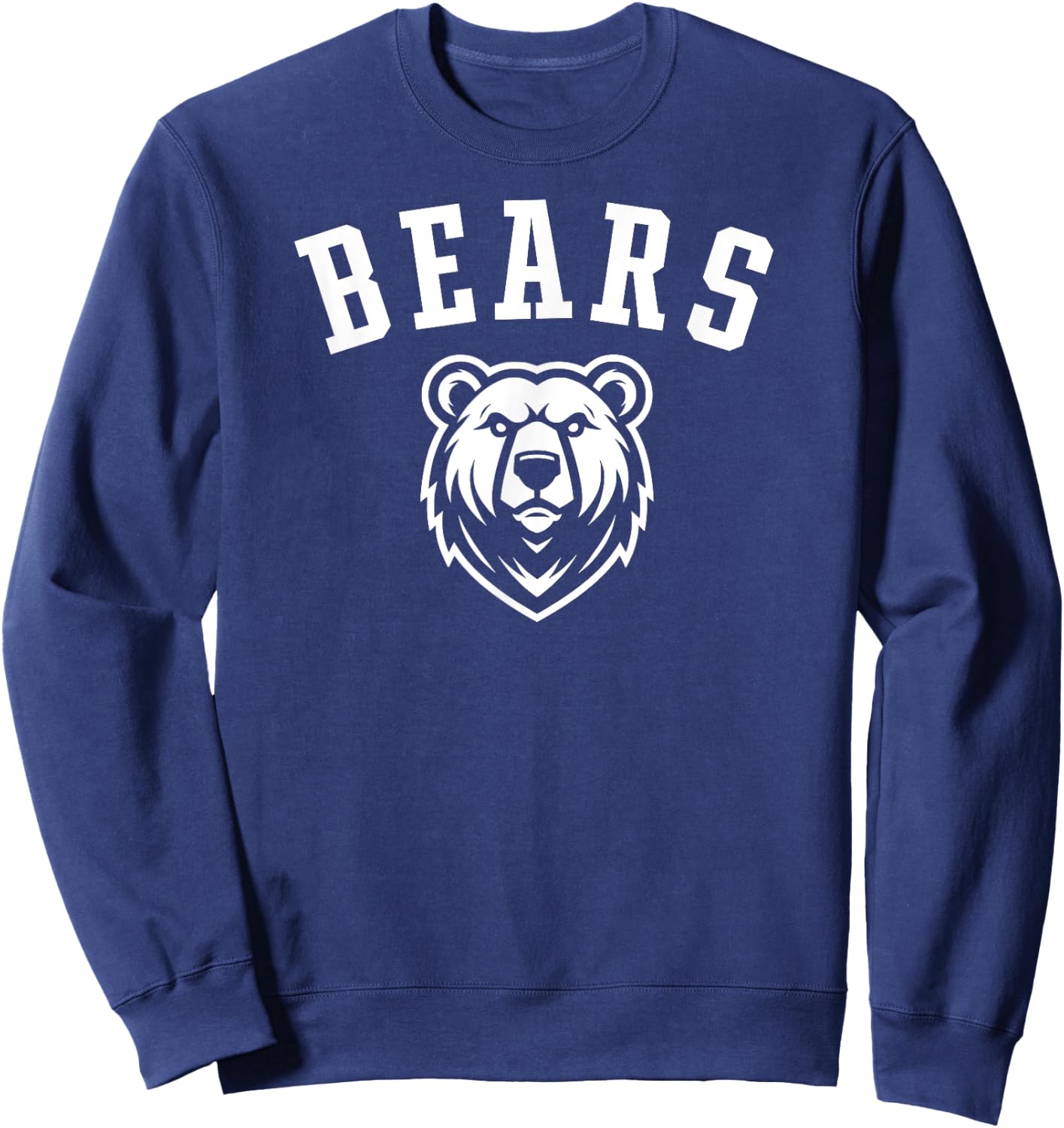 Bears Mascot for Players and Fans Sweatshirt - Sweatshirt | Navy