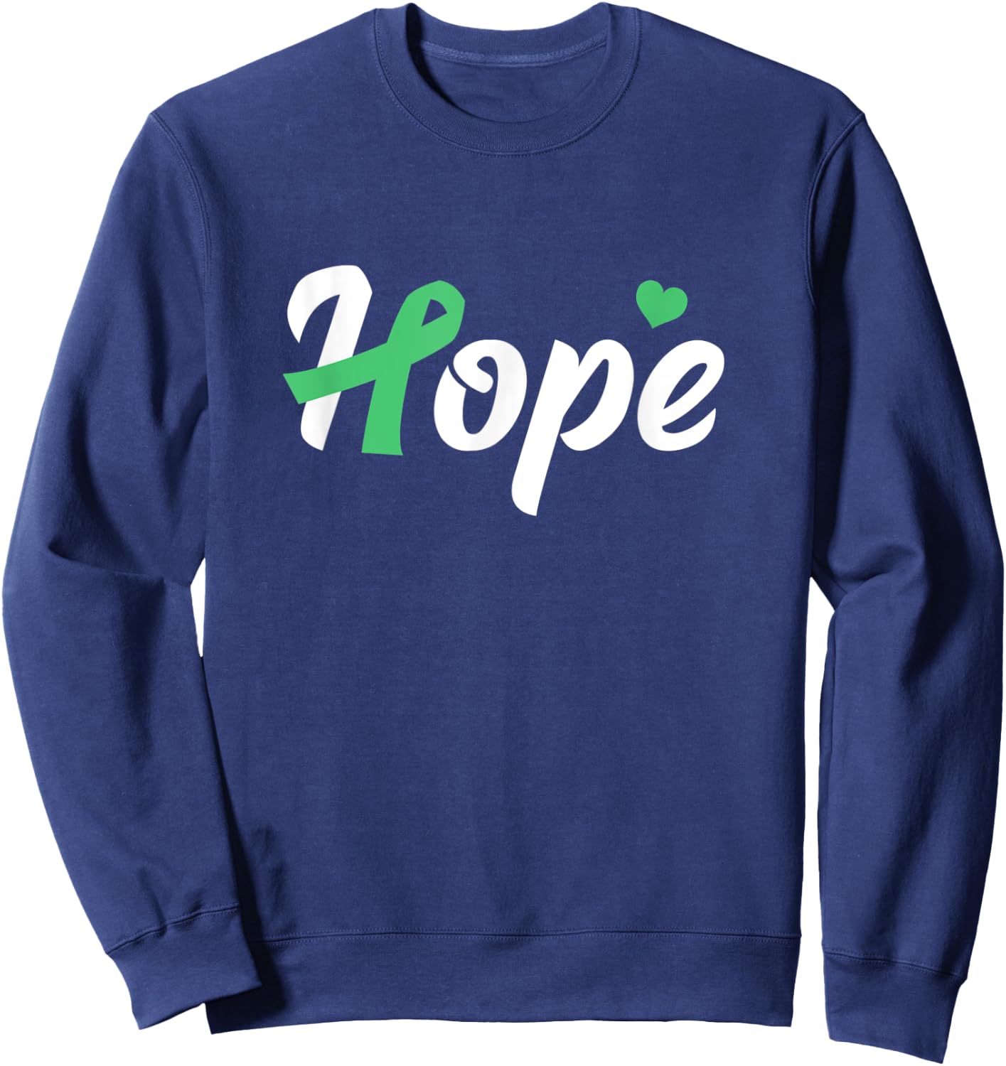 Liver Cancer Awareness Sweatshirt - Sweatshirt | Navy
