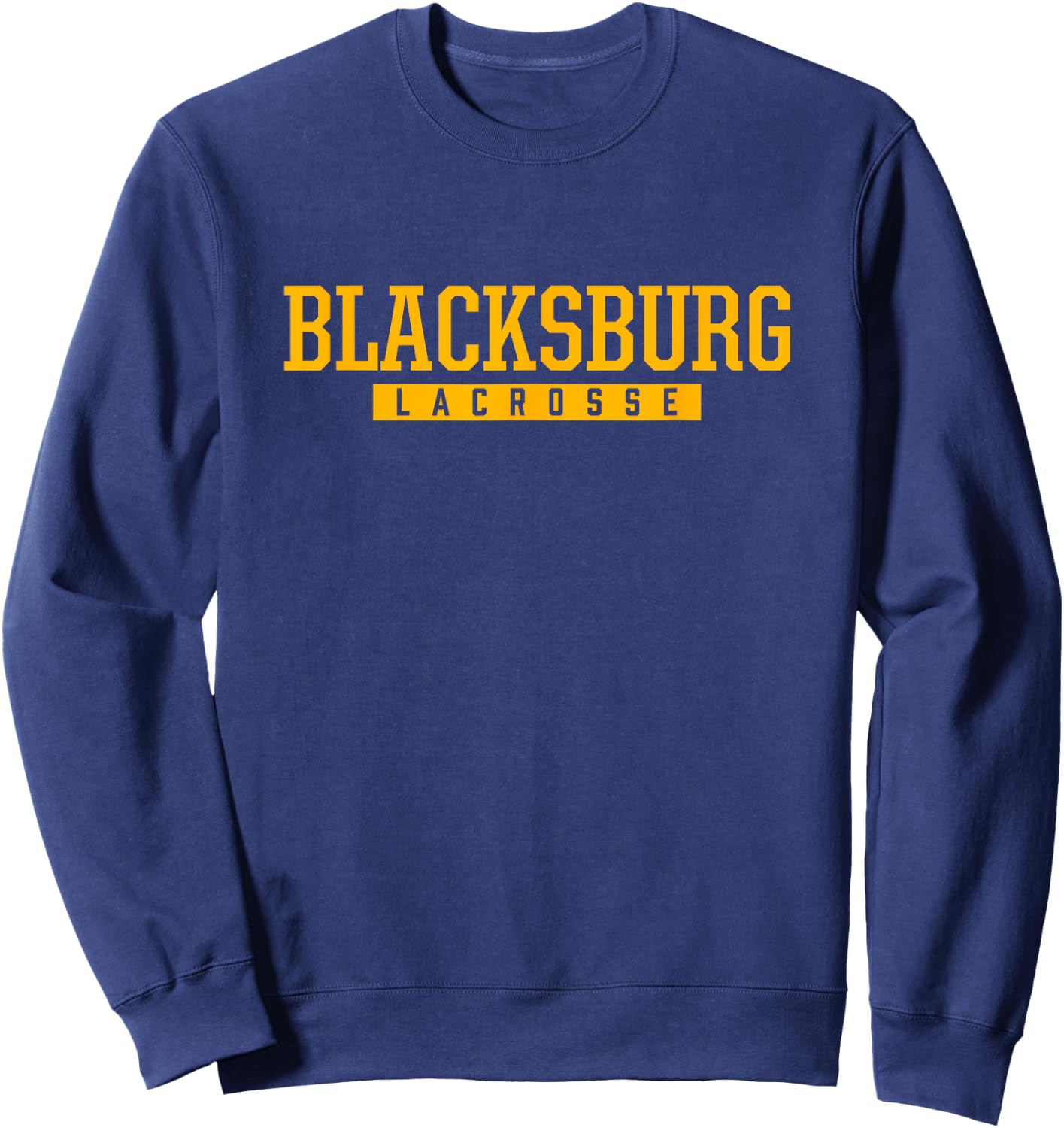 Blacksburg High School Lacrosse Sweatshirt - Sweatshirt | Navy
