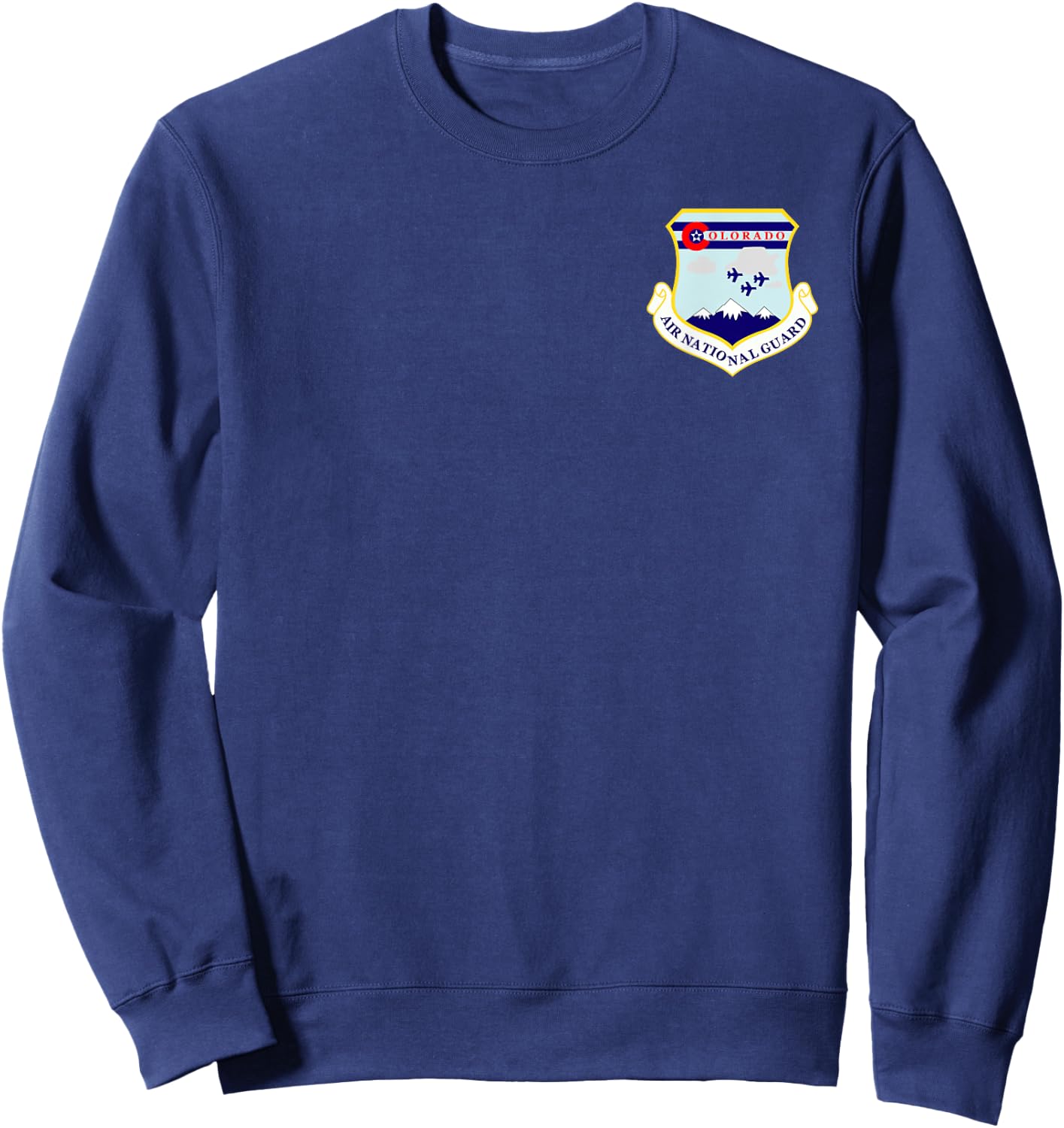Colorado Air National Guard Military Veteran State Sweatshirt - Sweatshirt | Navy