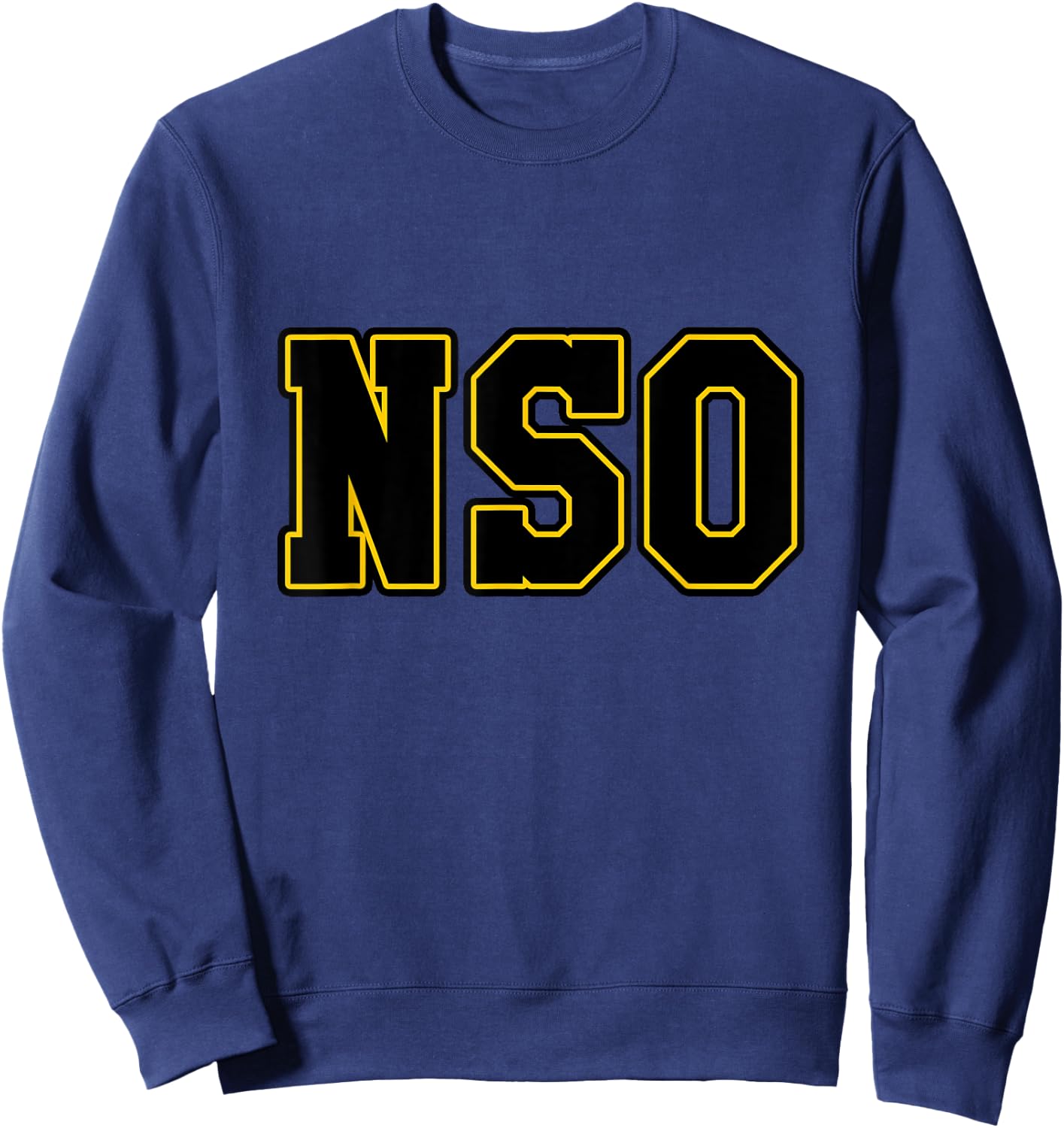 NSO Non Skating Official Design Roller Derby Sweatshirt - Sweatshirt | Navy