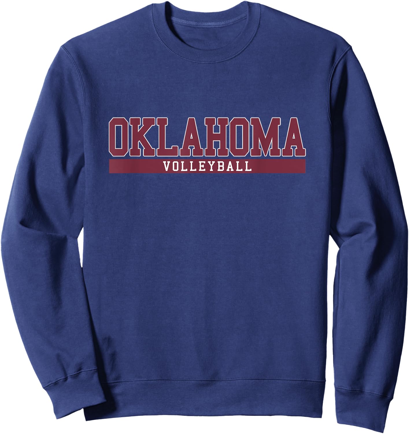 Oklahoma Volleyball Sweatshirt - Sweatshirt | Navy