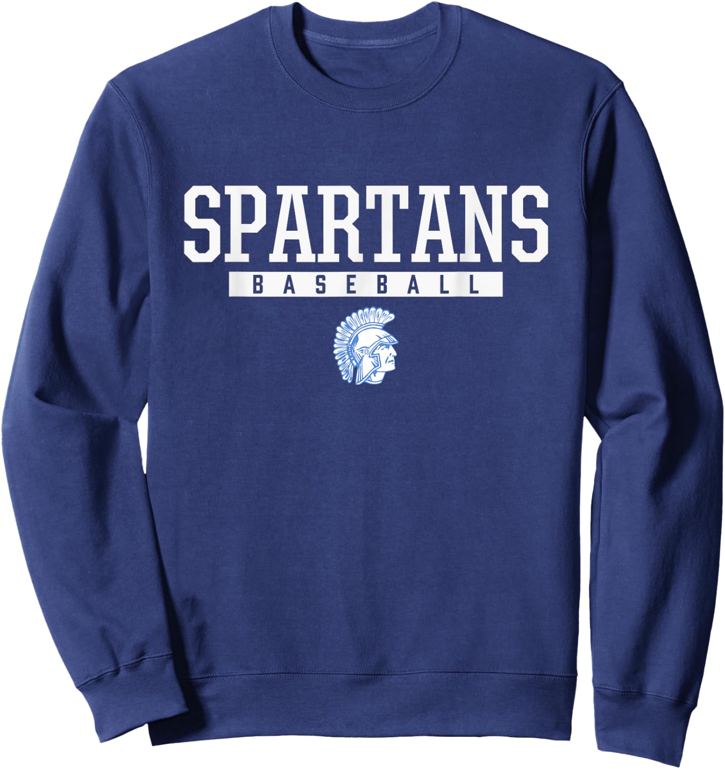 Lake Forest Spartans Logo Baseball HS Sweatshirt - Sweatshirt | Navy
