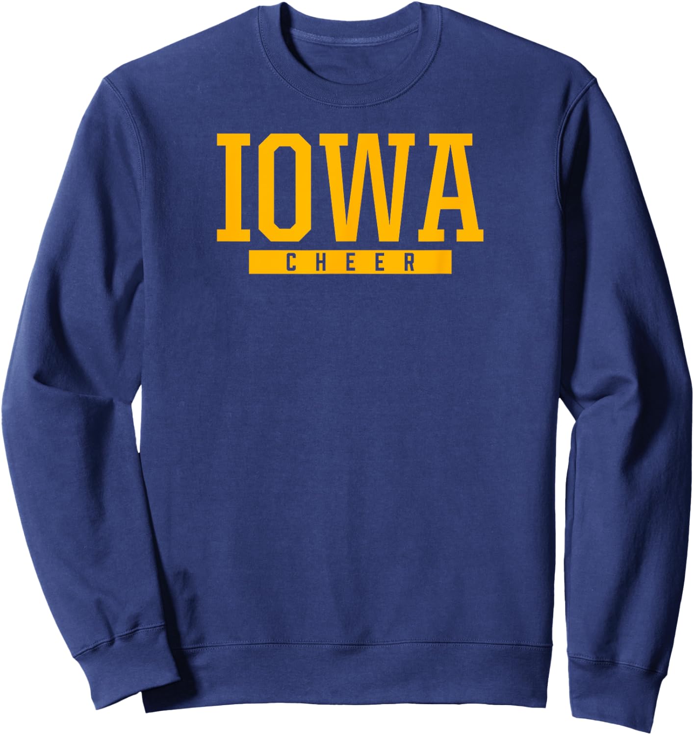 Iowa High School Cheer Sweatshirt - Sweatshirt | Navy
