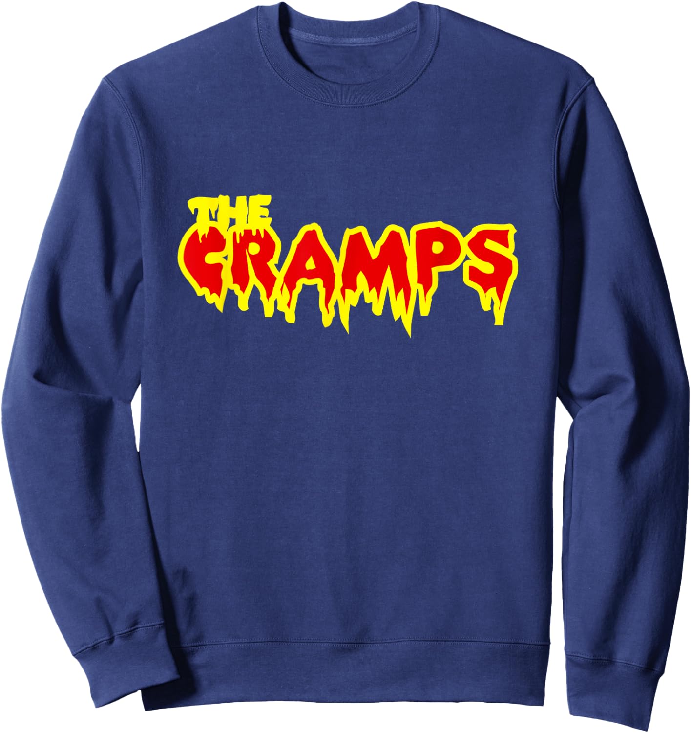 The Cramps Funny Text Sweatshirt - Sweatshirt | Navy