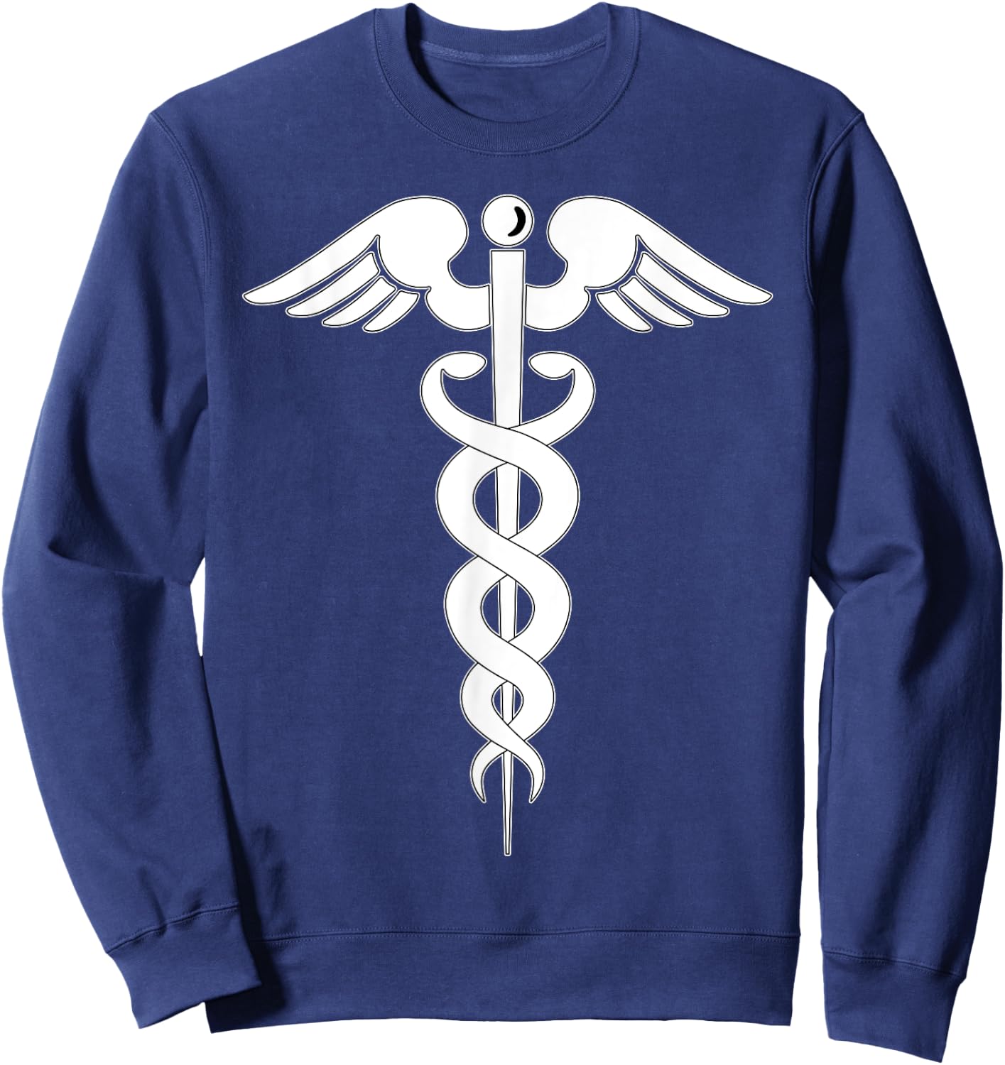 Caduceus Medical Symbol - Great Doctor / Nurse Medicine Gift Sweatshirt - Sweatshirt | Navy