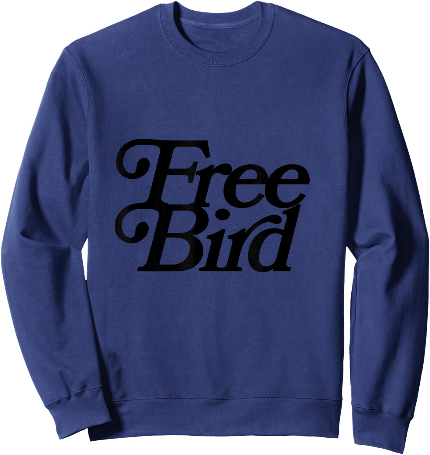 Free Bird by Ronnie Van Zant & A Collins Sweatshirt - Sweatshirt | Navy