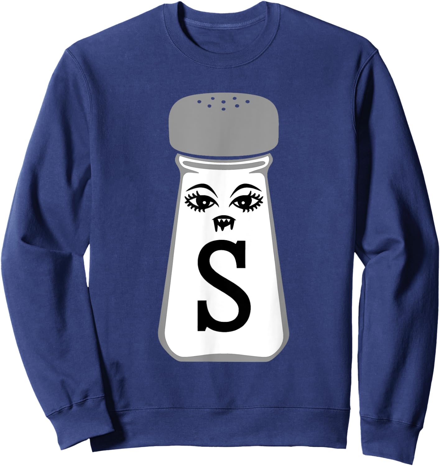 Salt And Pepper Halloween Costume Sweatshirt - Sweatshirt | Navy