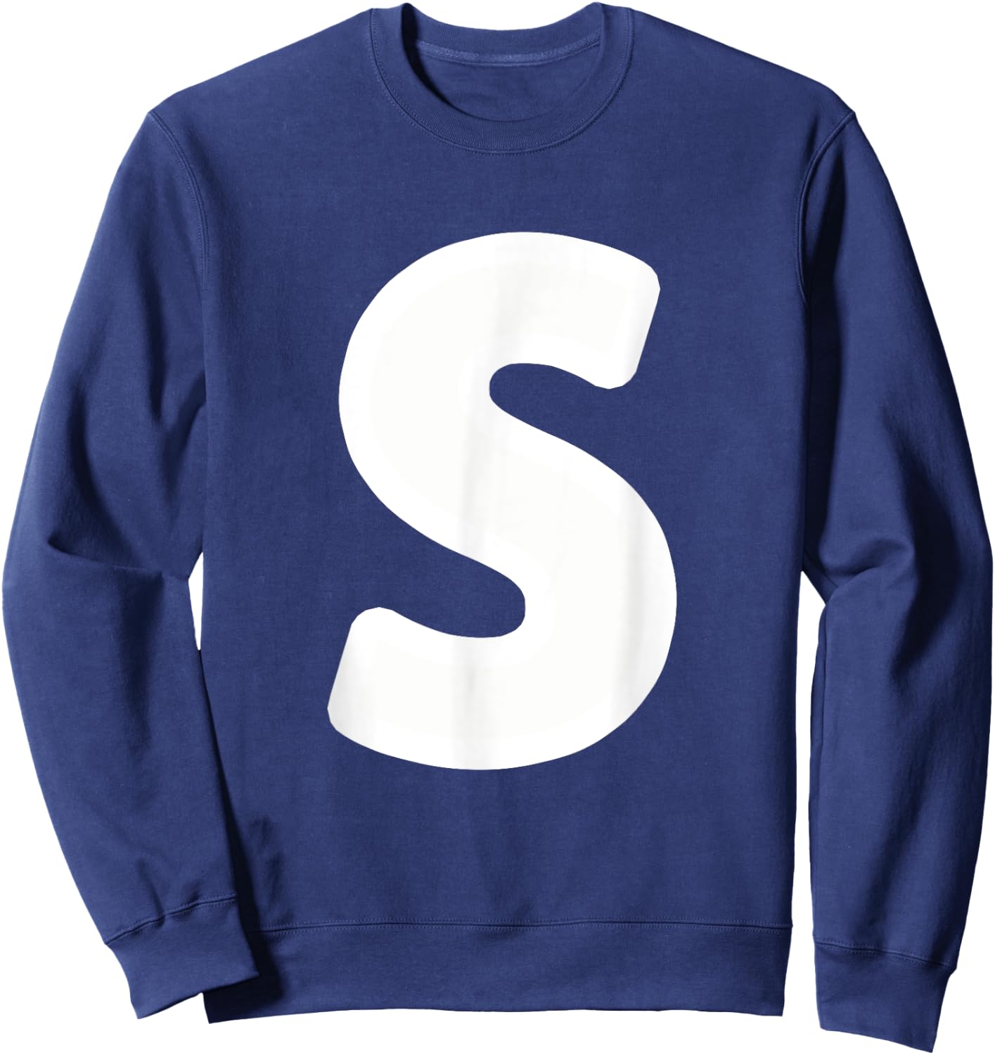 Letter S Lowercase for Halloween ABC Letter S Sweatshirt - Sweatshirt | Navy