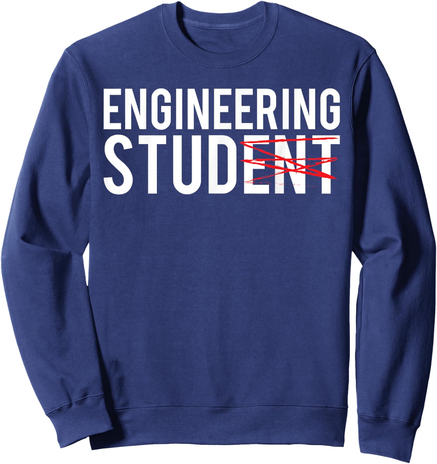 Future Mechanical Engineer Quote Engineering Student Gift Sweatshirt - Sweatshirt | Navy