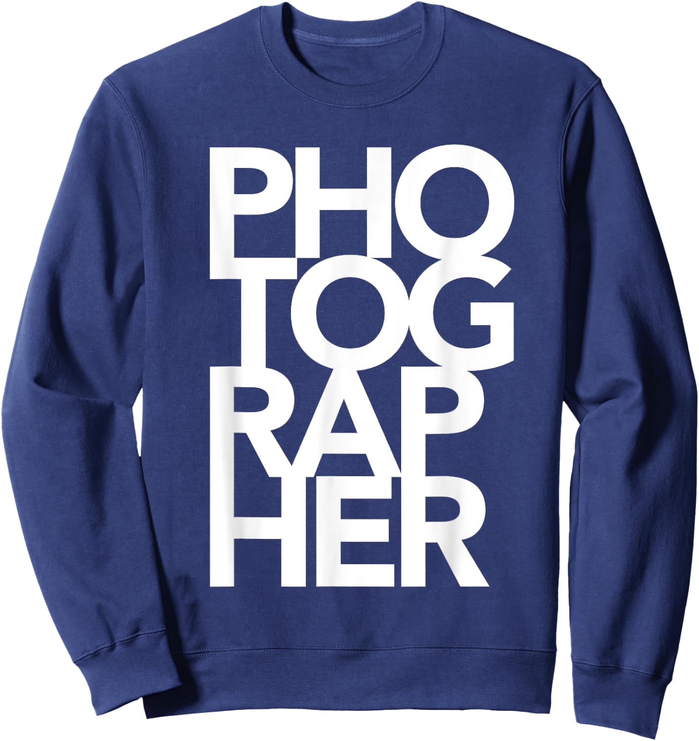 Photographer Sweatshirt - Sweatshirt | Navy