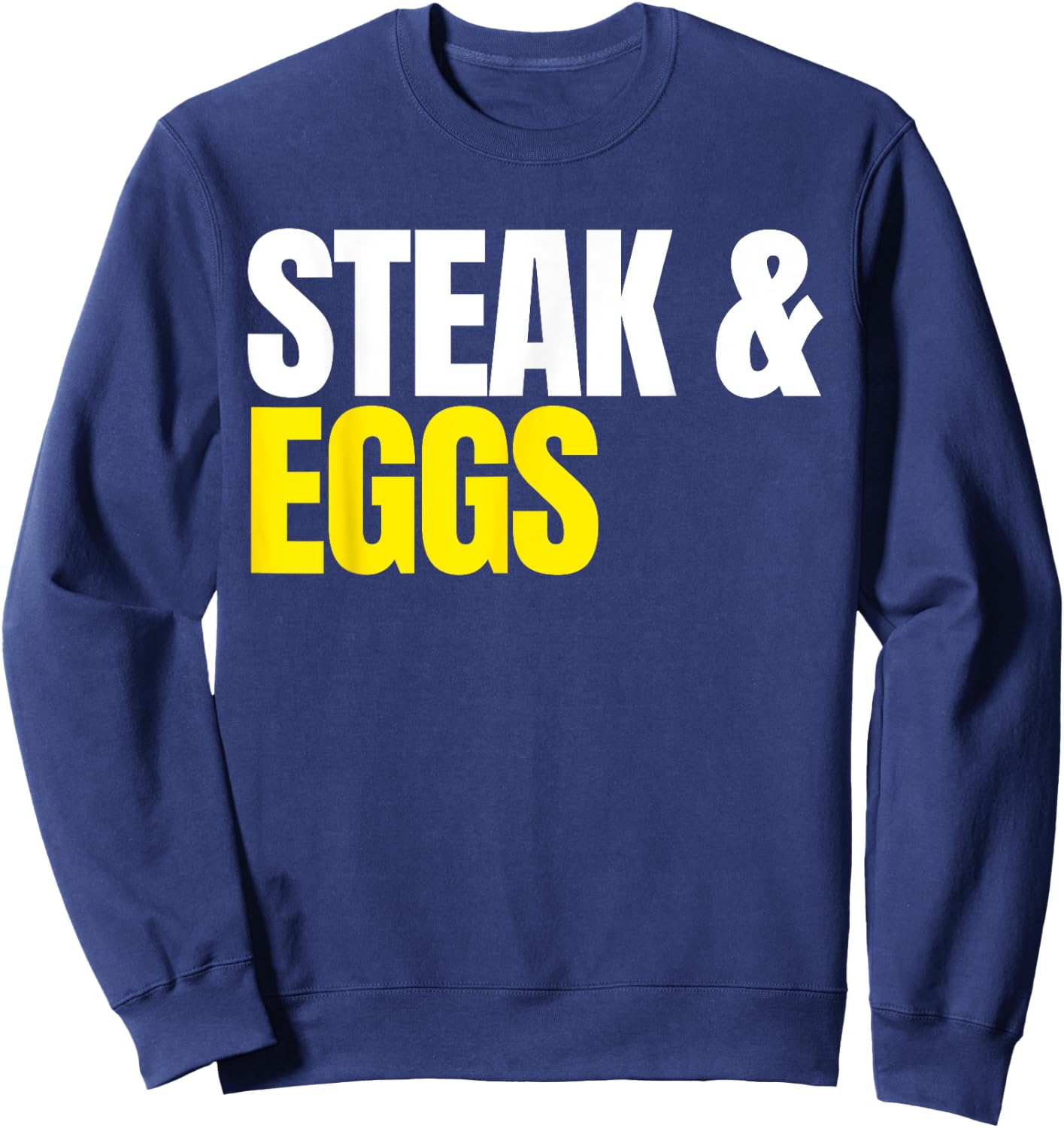 Steak and Eggs Sweatshirt - Sweatshirt | Navy