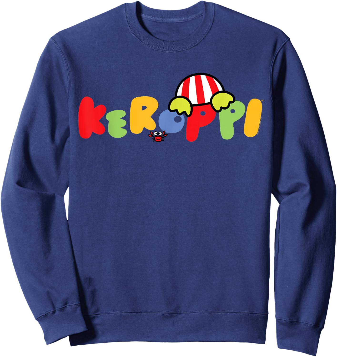 Keroppi Backside Logo Shirt Sweatshirt - Sweatshirt | Navy
