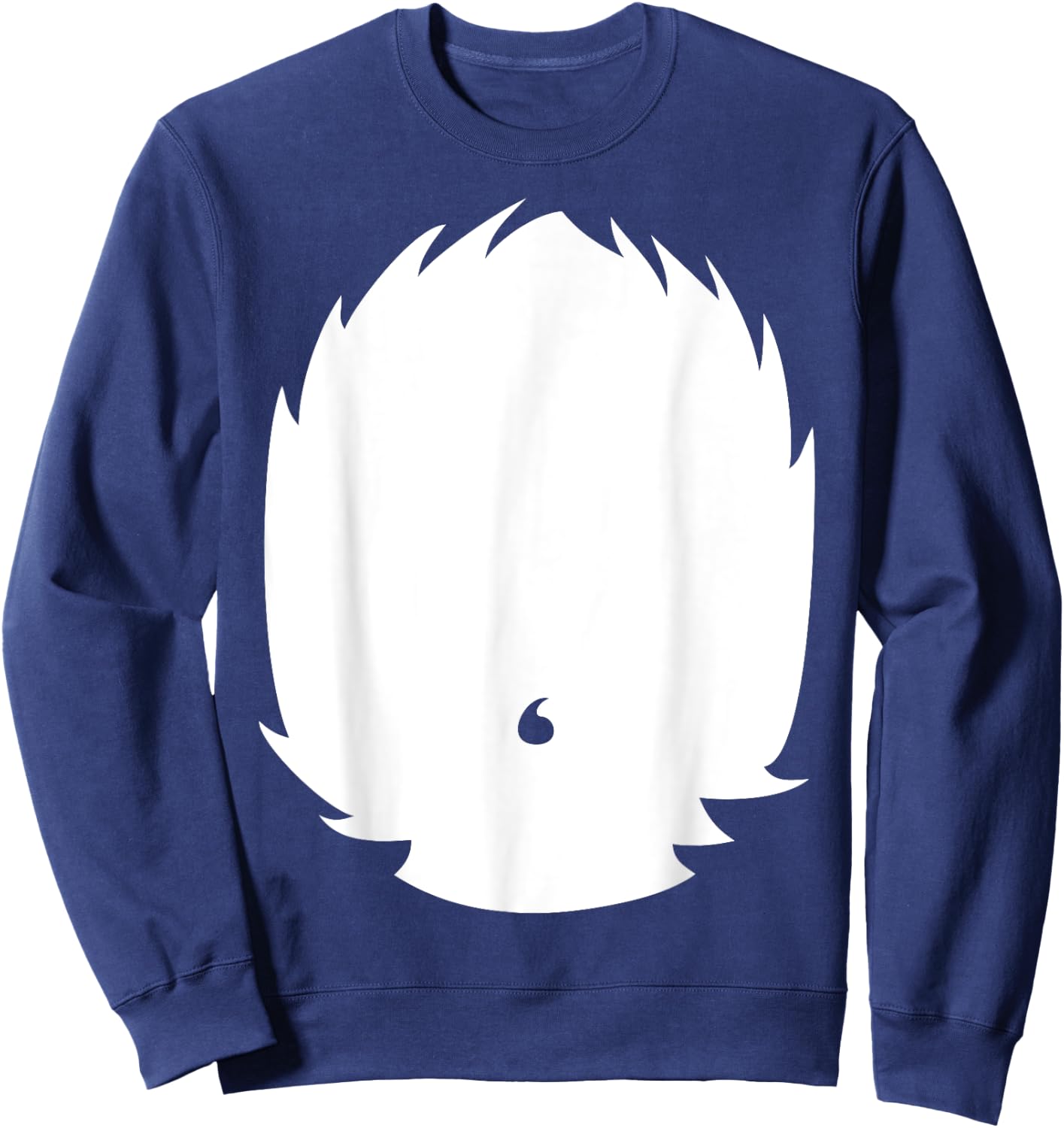 Skunk CAT Panda Halloween Costume Shirt DIY Animals Belly Women Kids Sweatshirt - Sweatshirt | Navy
