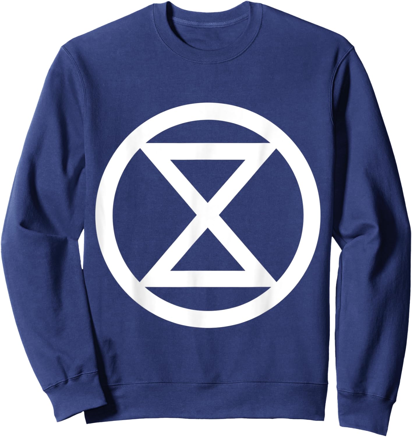 Extinction Rebellion Rebel for Life Climate Change Carbon Sweatshirt - Sweatshirt | Navy