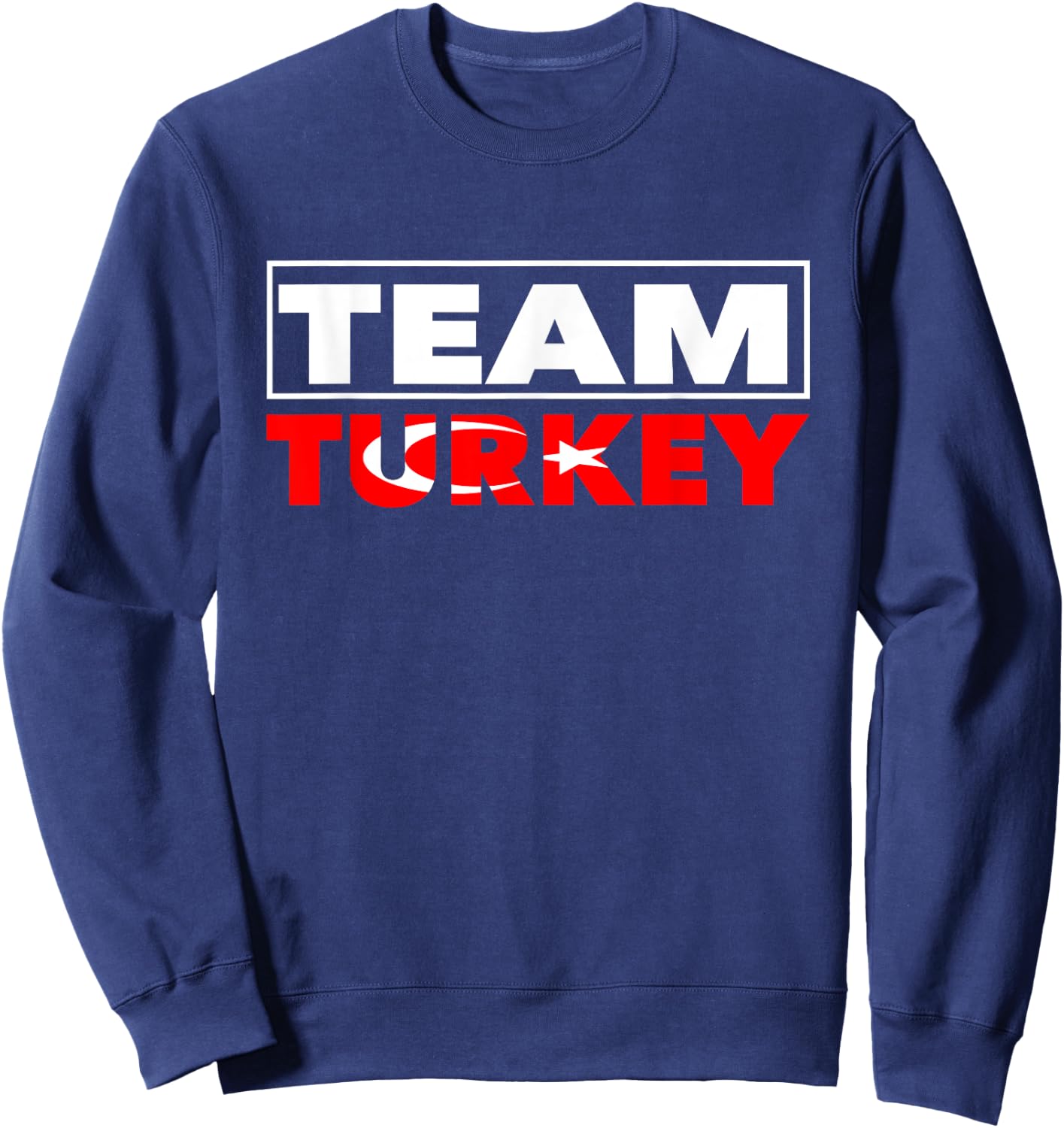 Team Turkey Country Sweatshirt - Sweatshirt | Navy