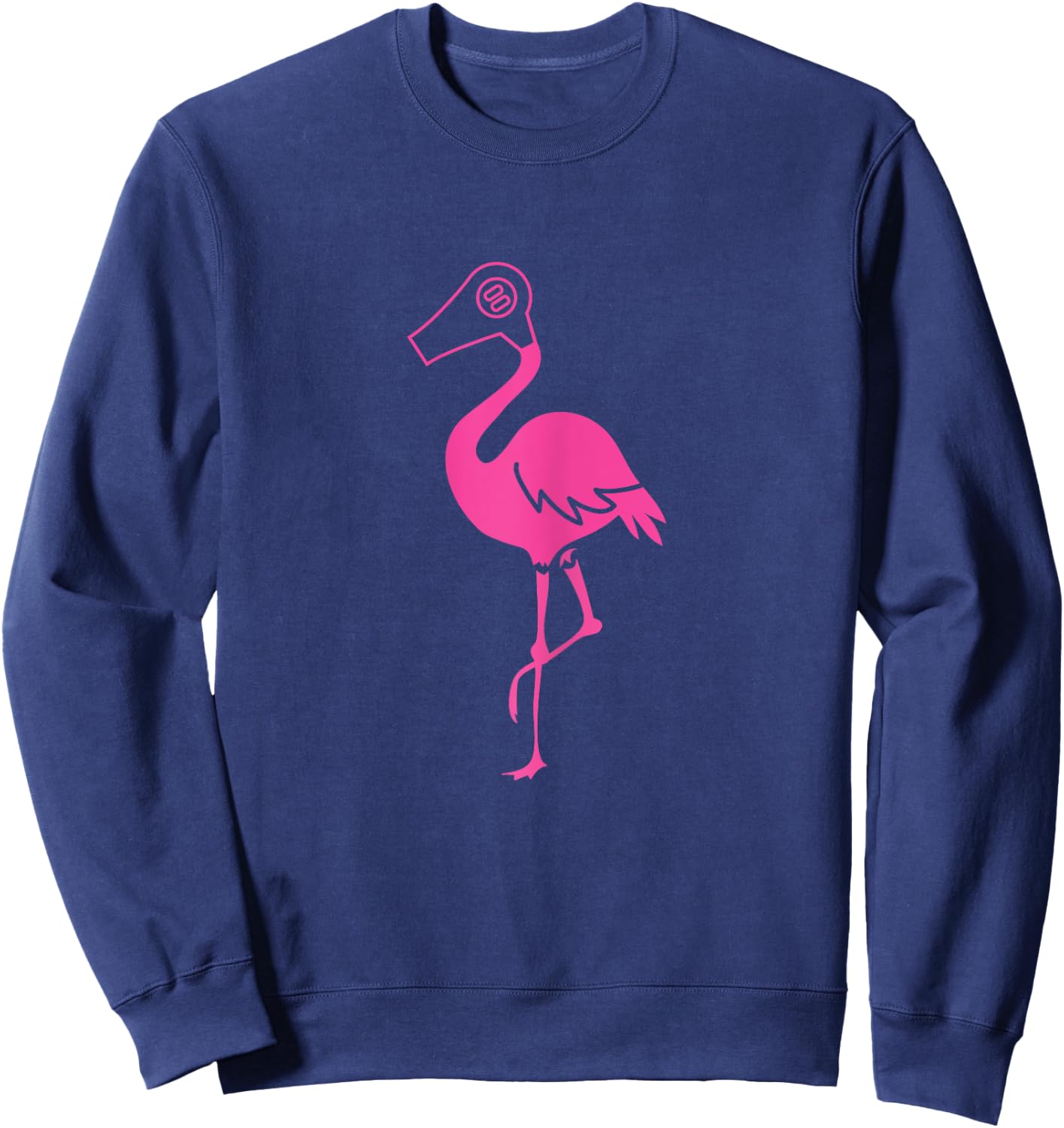 Hairdresser Flamingo Funny Gift Hairstylist Sweatshirt - Sweatshirt | Navy