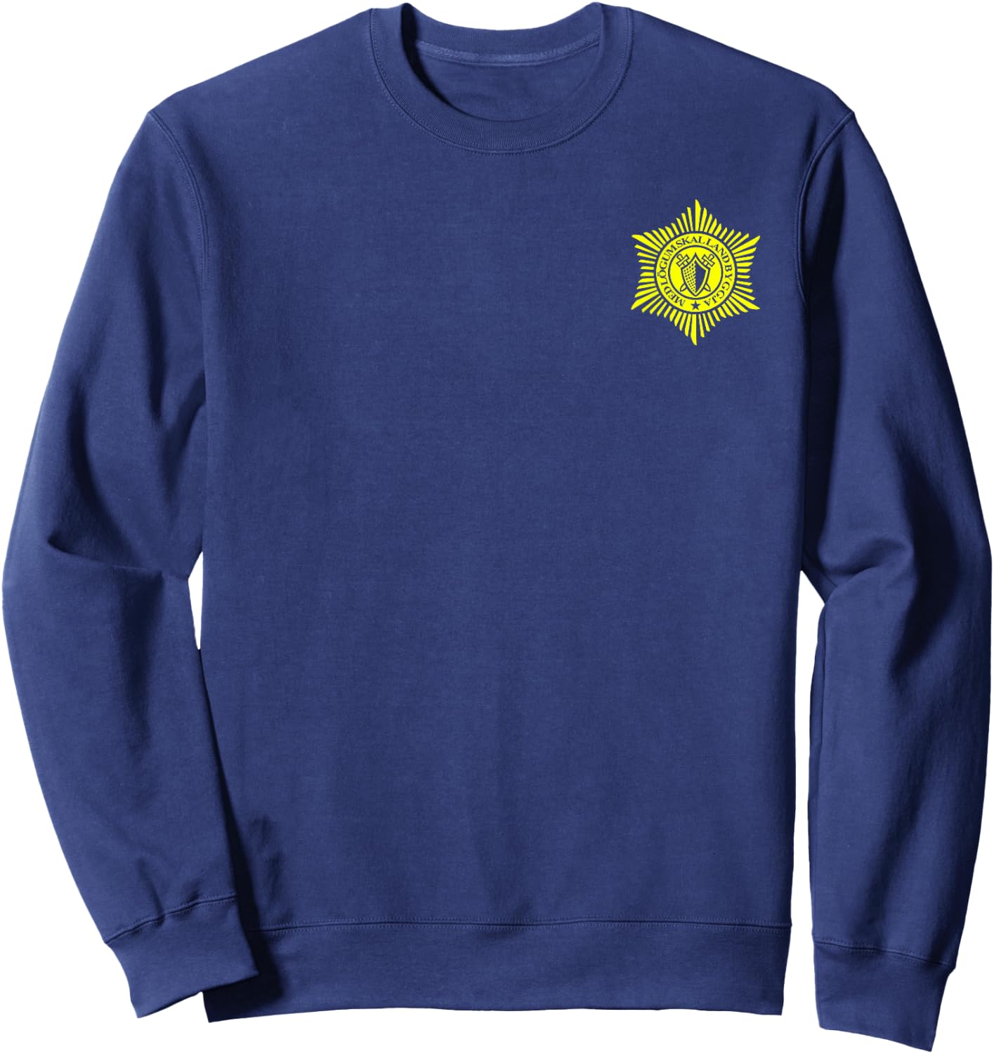 Logrelan Iceland Police Sweatshirt - Sweatshirt | Navy