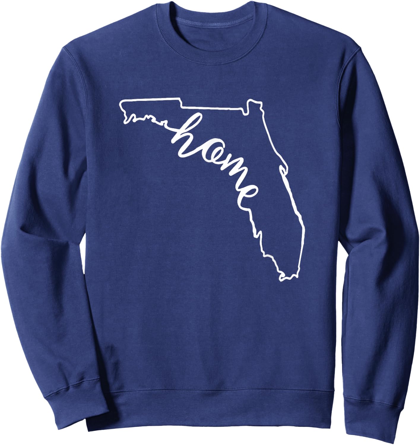 Florida Native Home Love Sweatshirt - Sweatshirt | Navy