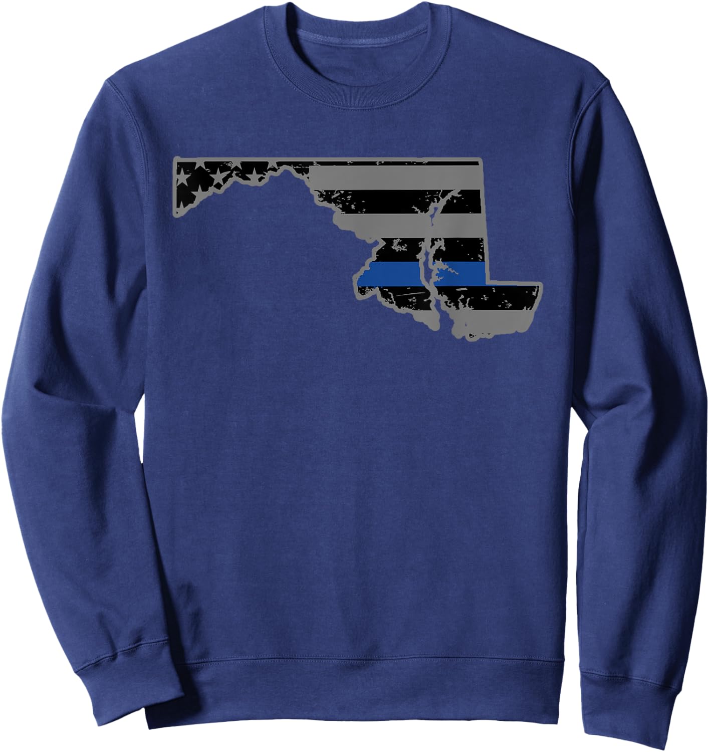 Maryland State Police Maryland State Trooper Baltimore Shirt Sweatshirt - Sweatshirt | Navy