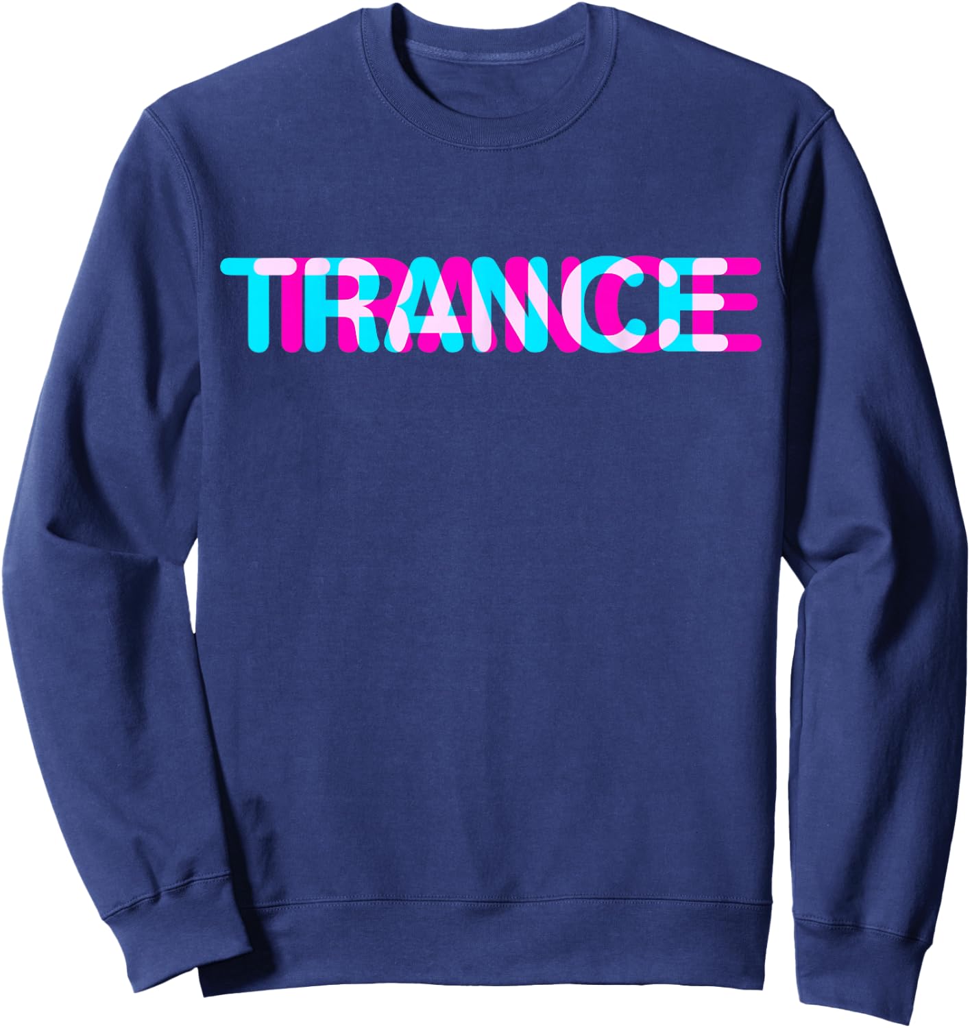 Trance Music Disco Sound Sweatshirt - Sweatshirt | Navy