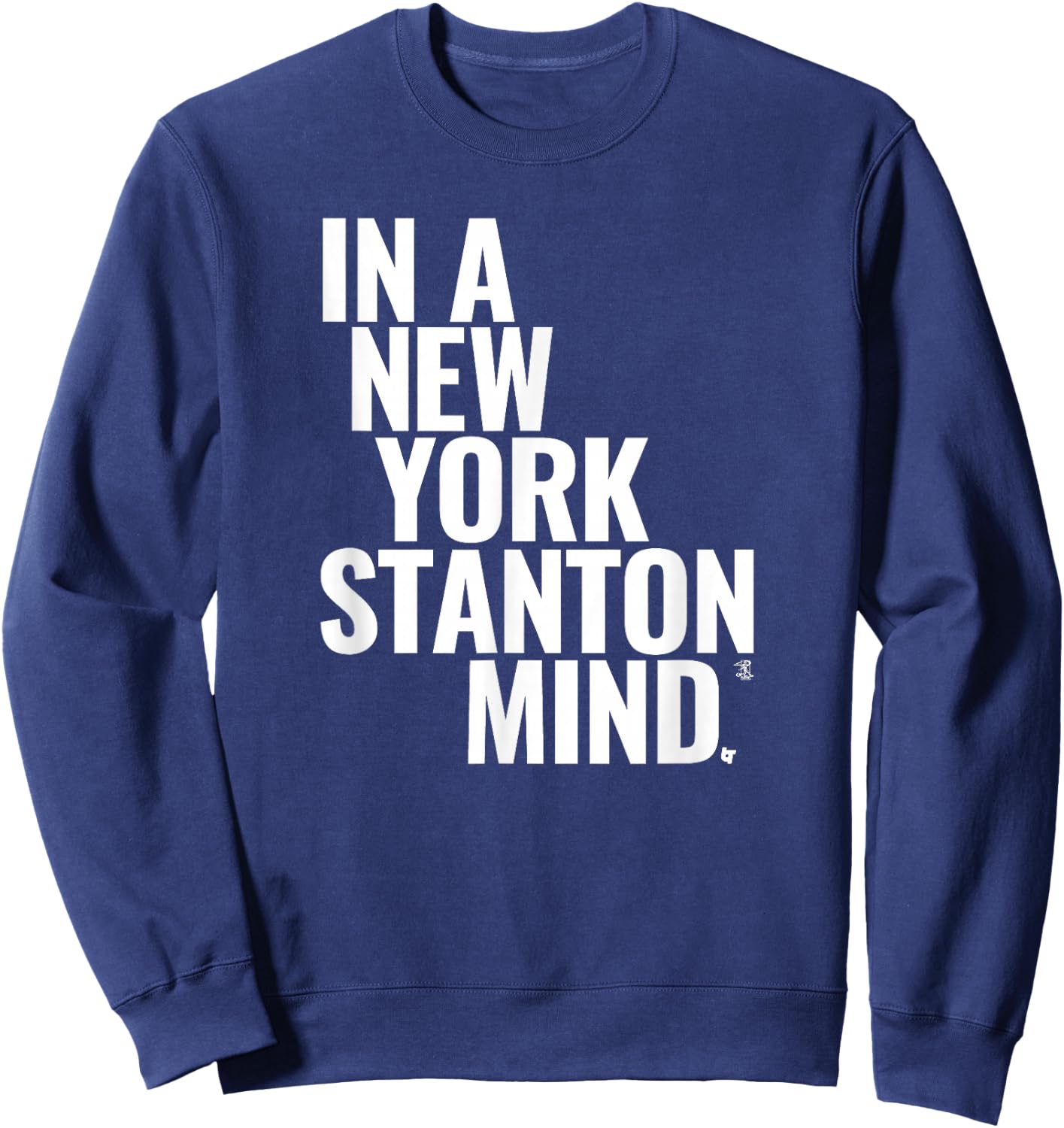 Giancarlo Stanton - in A New York Stanton Mind - Baseball Sweatshirt - Sweatshirt | Navy