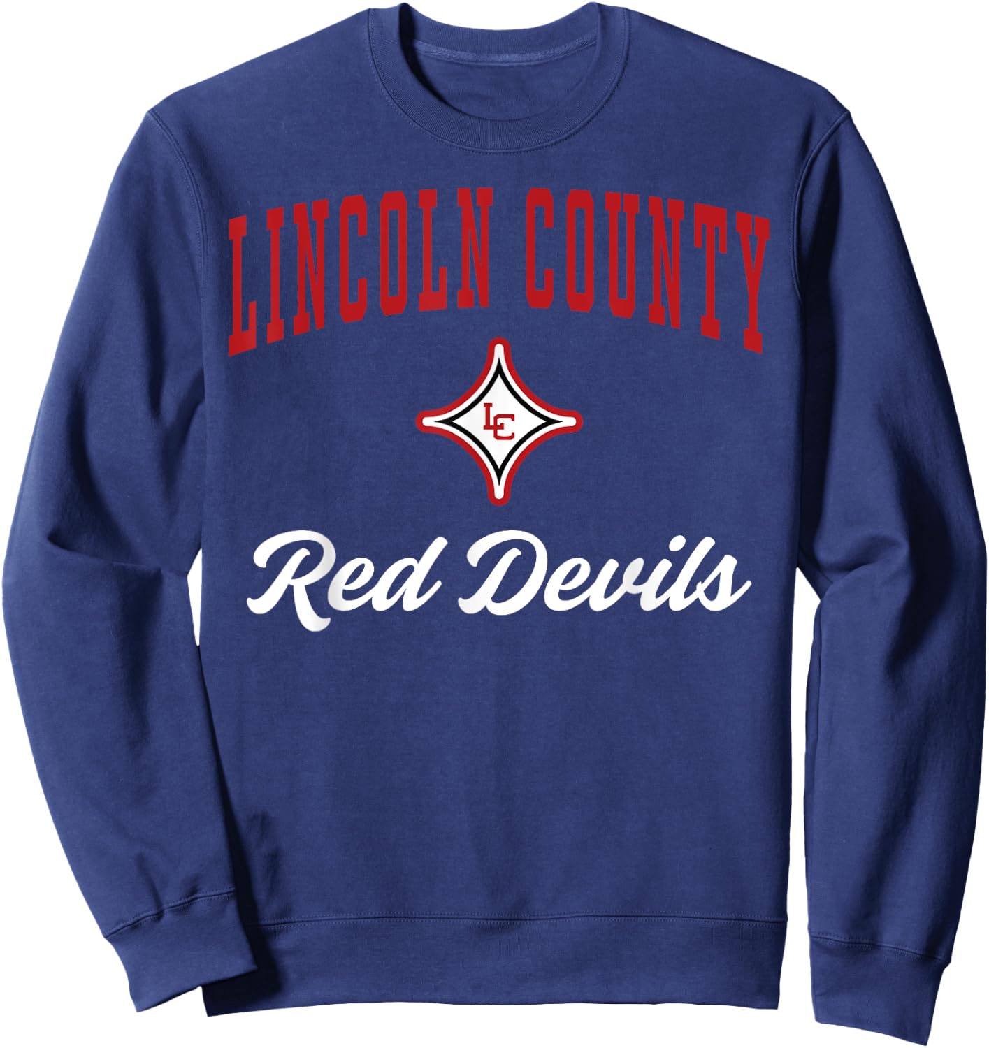 Lincoln County High School Red Devils C3 Sweatshirt - Sweatshirt | Navy