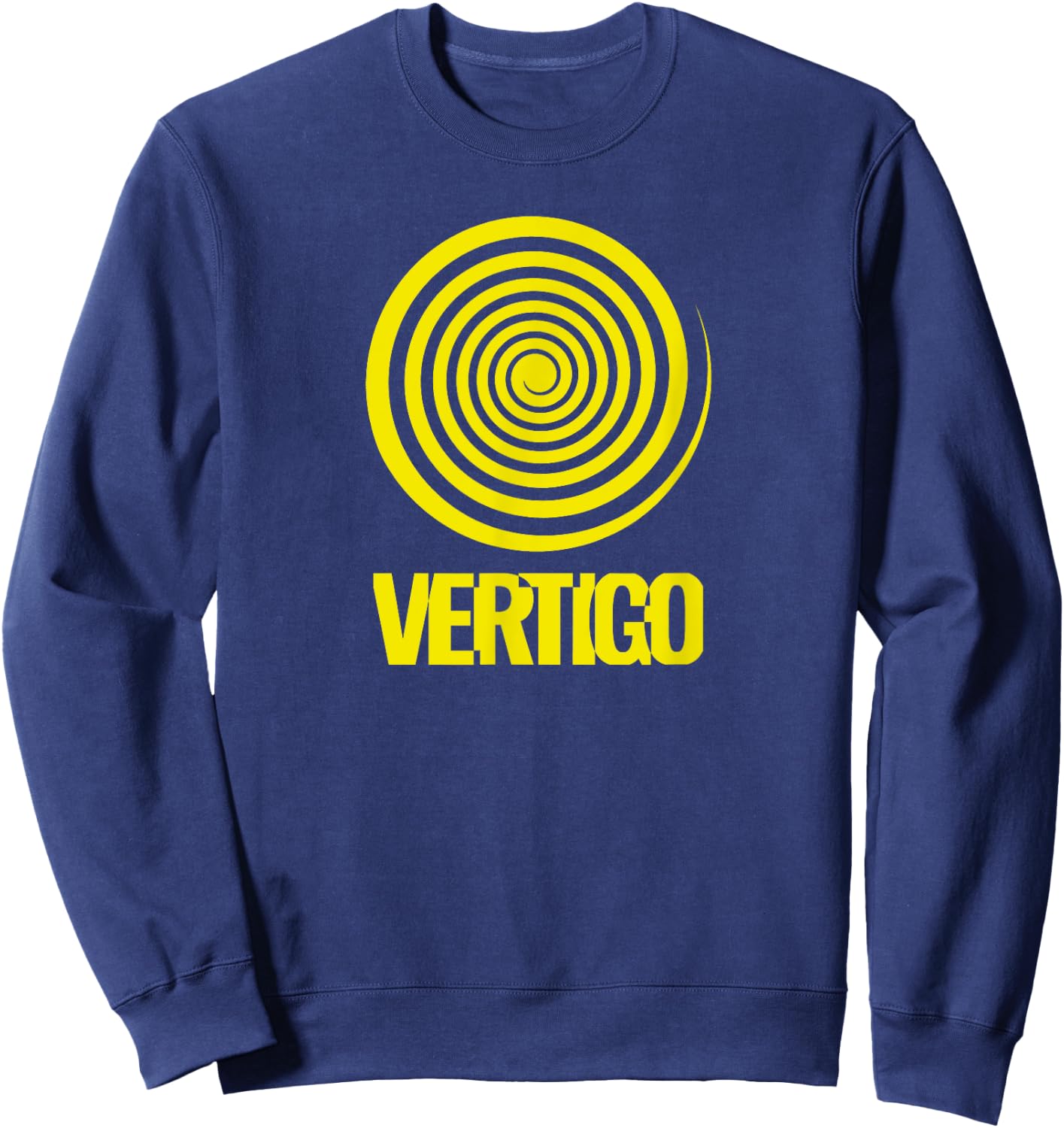Vertigo Graphic Inspired Sweatshirt - Sweatshirt | Navy