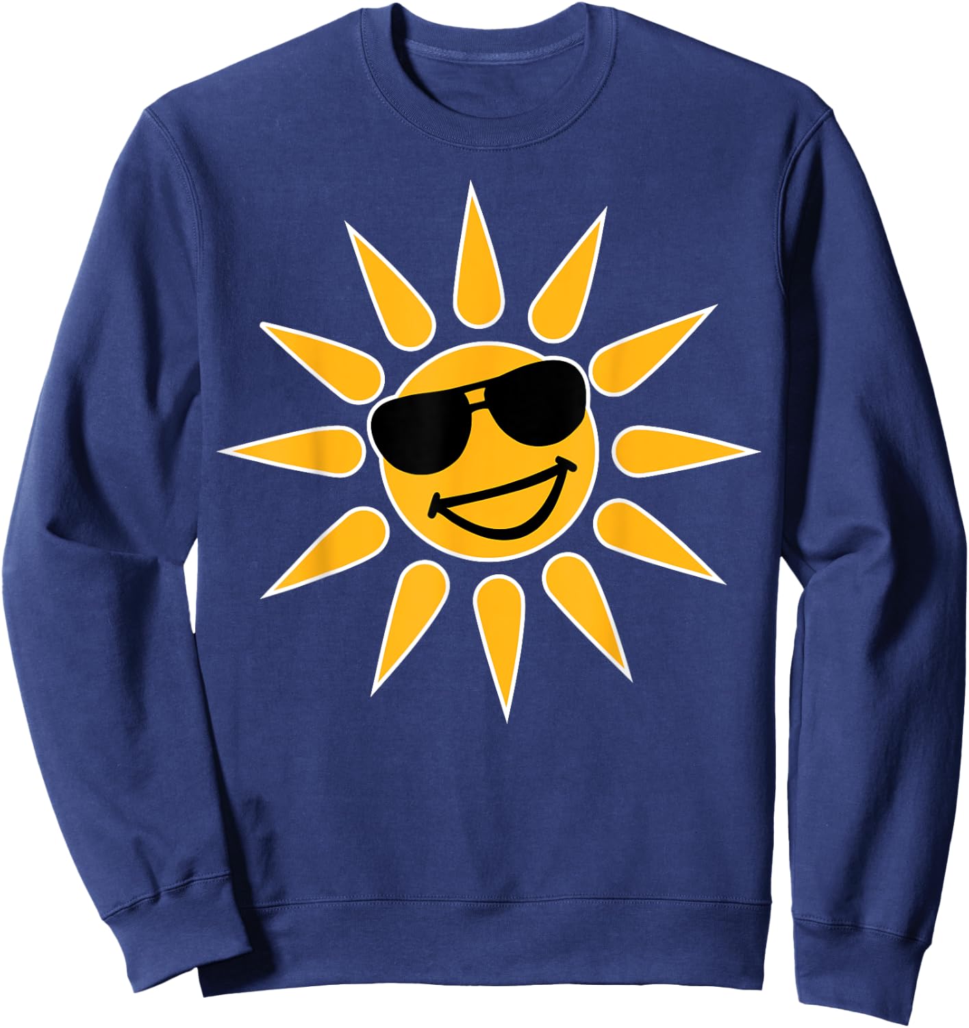 Happy sun Sweatshirt - Sweatshirt | Navy