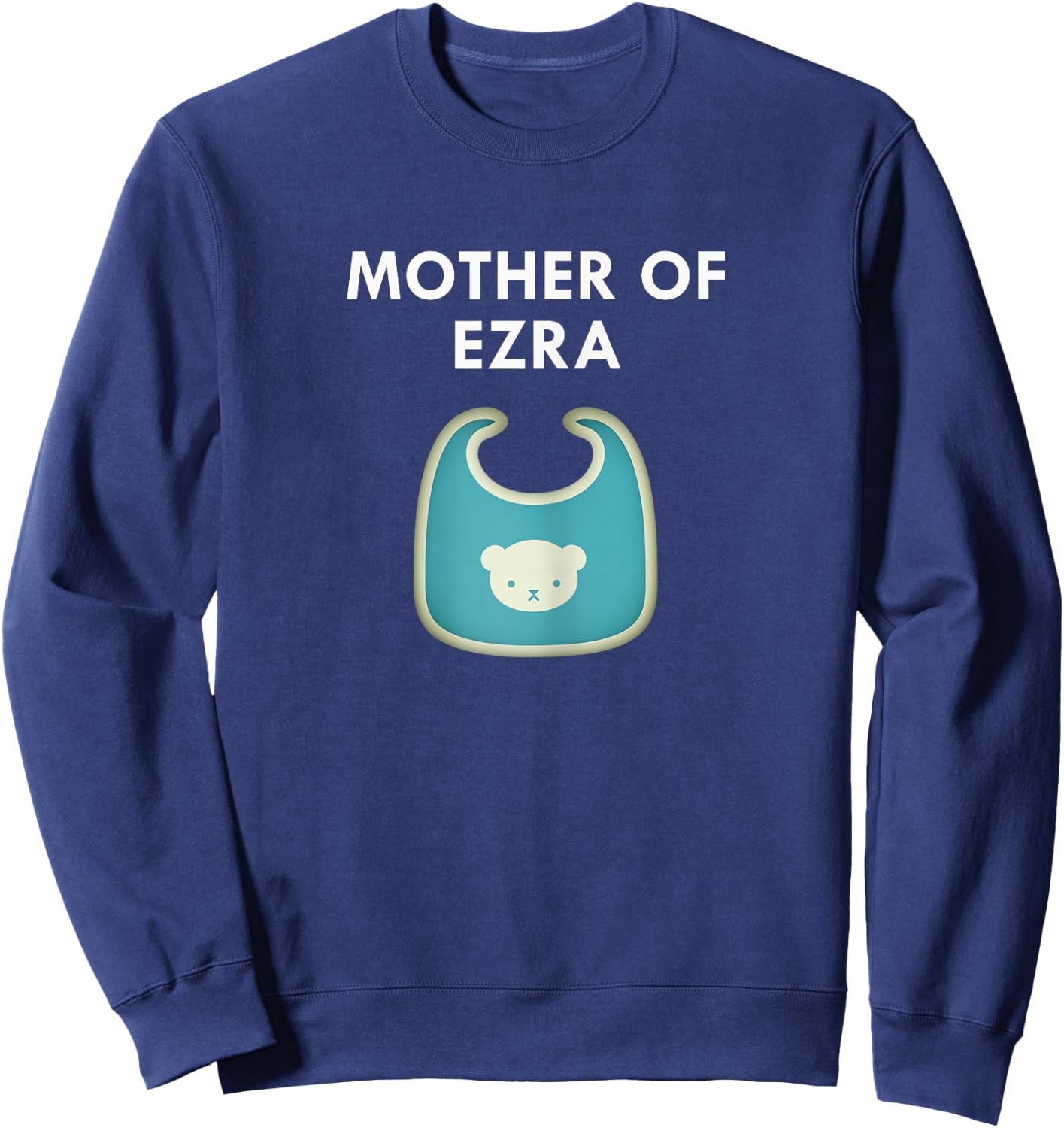 Mother Baby Ezra Newborn Boy Individual T Shirt Sweatshirt - Sweatshirt | Navy