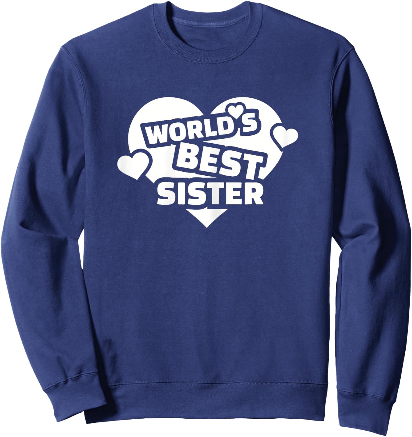 World's best sister Sweatshirt - Sweatshirt | Navy