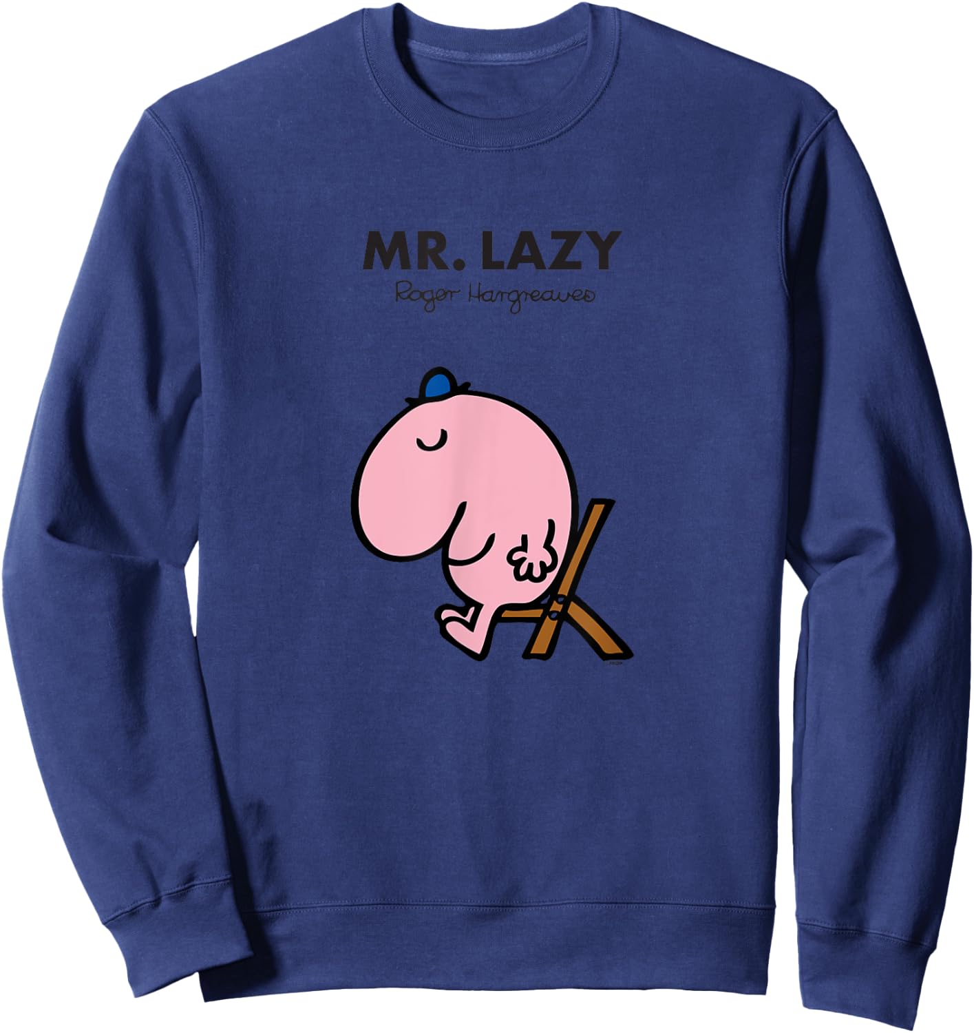 Mr. Men Mr. Lazy Sweatshirt - Sweatshirt | Navy