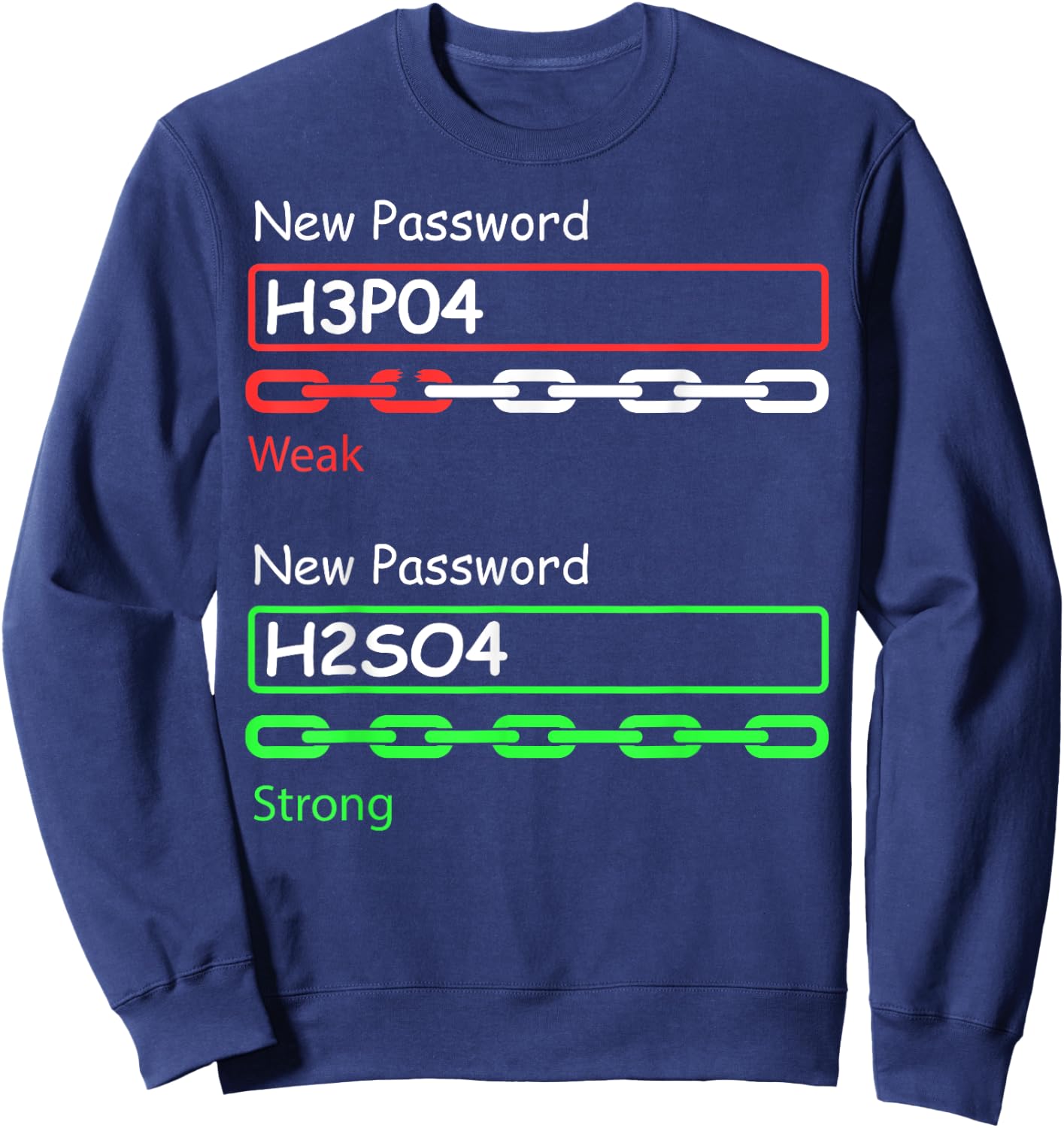 Chemist - Science Teacher Student Chemistry Sweatshirt - Sweatshirt | Navy