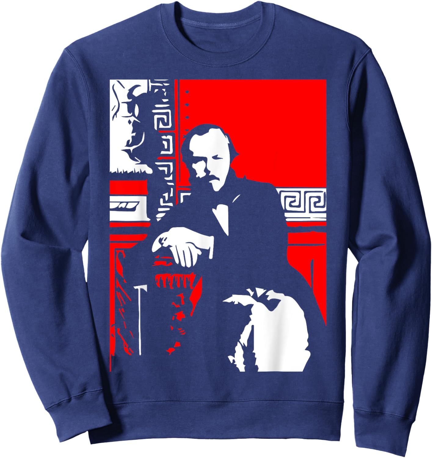 Fyodor Dostoevsky Russian Literature Lit Major Gift Sweatshirt - Sweatshirt | Navy