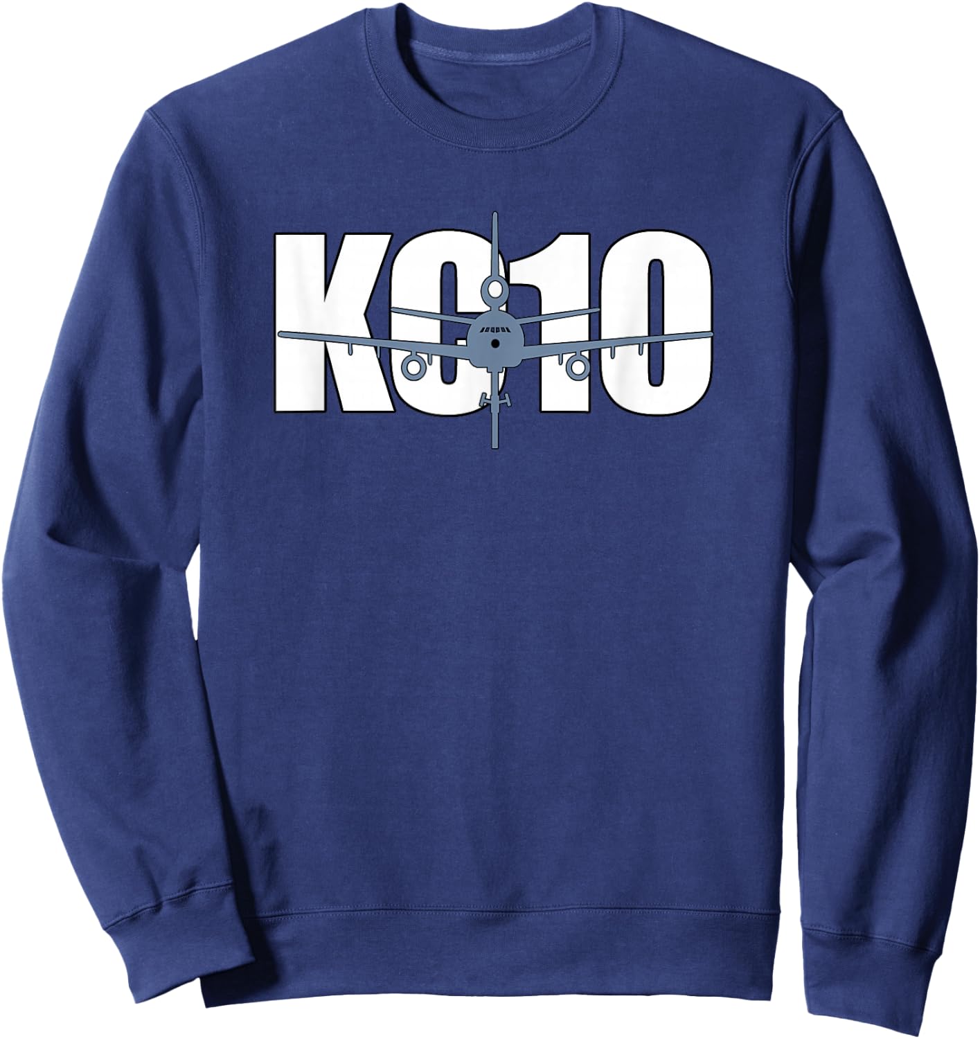 KC10 Extender Air Force Pilot Gifts Aircrew Boom Aviation Sweatshirt - Sweatshirt | Navy