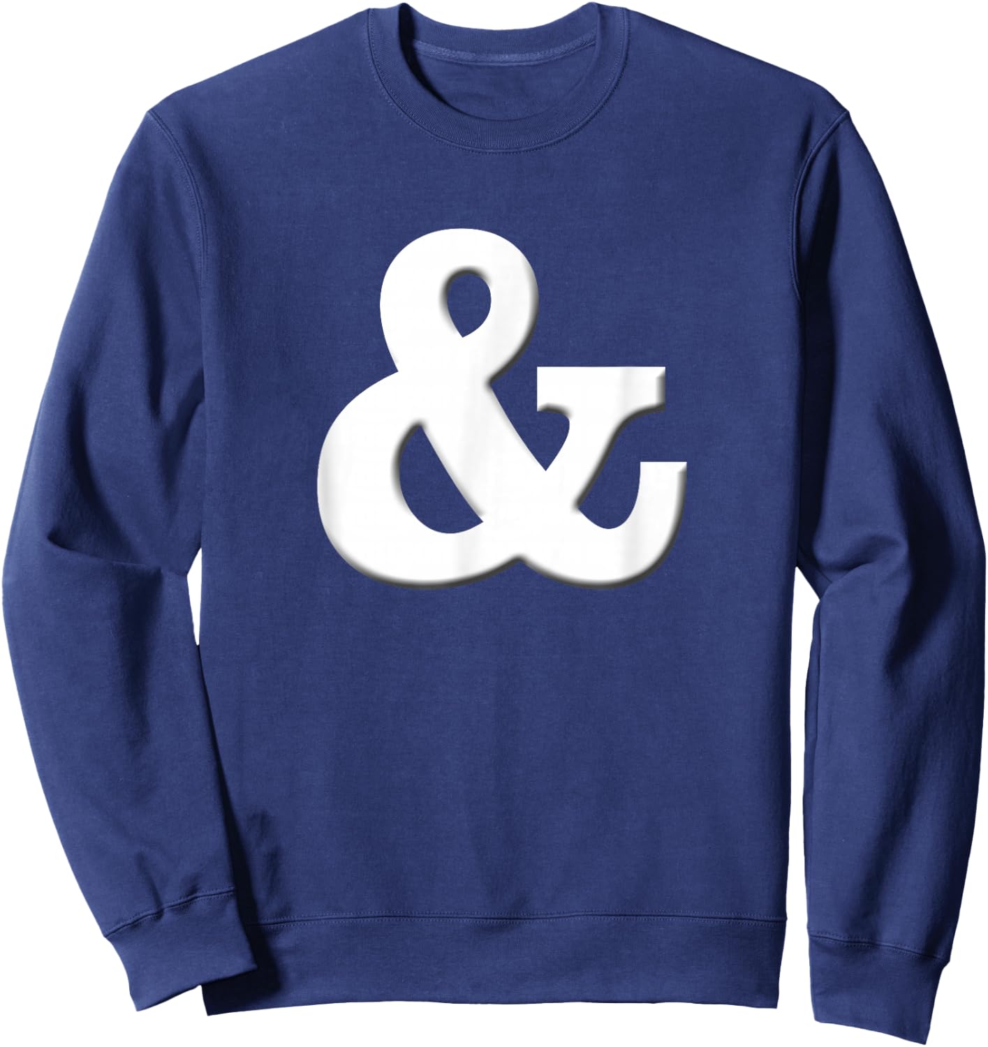 Letter Ampersand & halloween shirt Sweatshirt - Sweatshirt | Navy