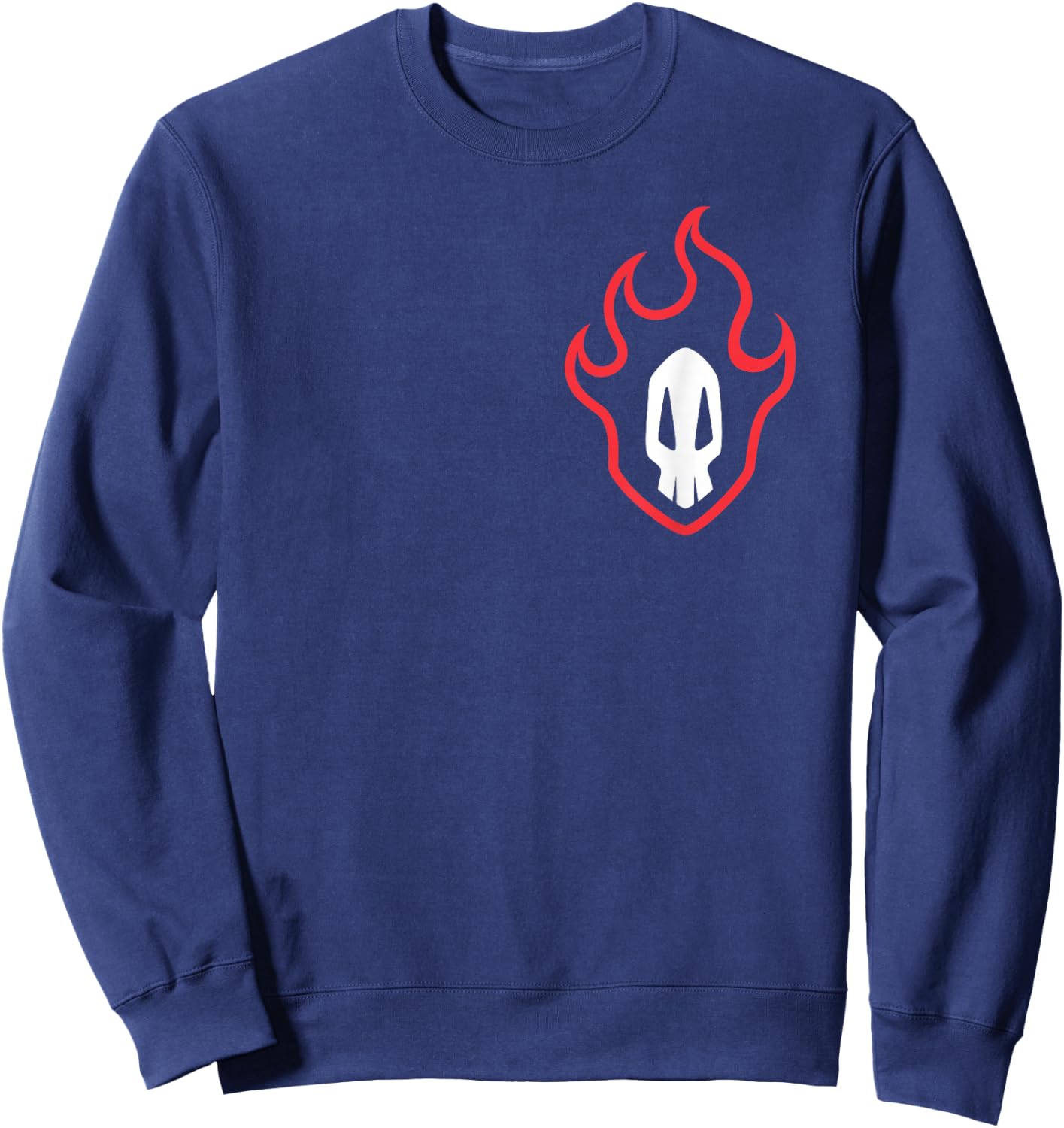 Bleach Renji Soul Reaper Front and Back Anime Sweatshirt - Sweatshirt | Navy
