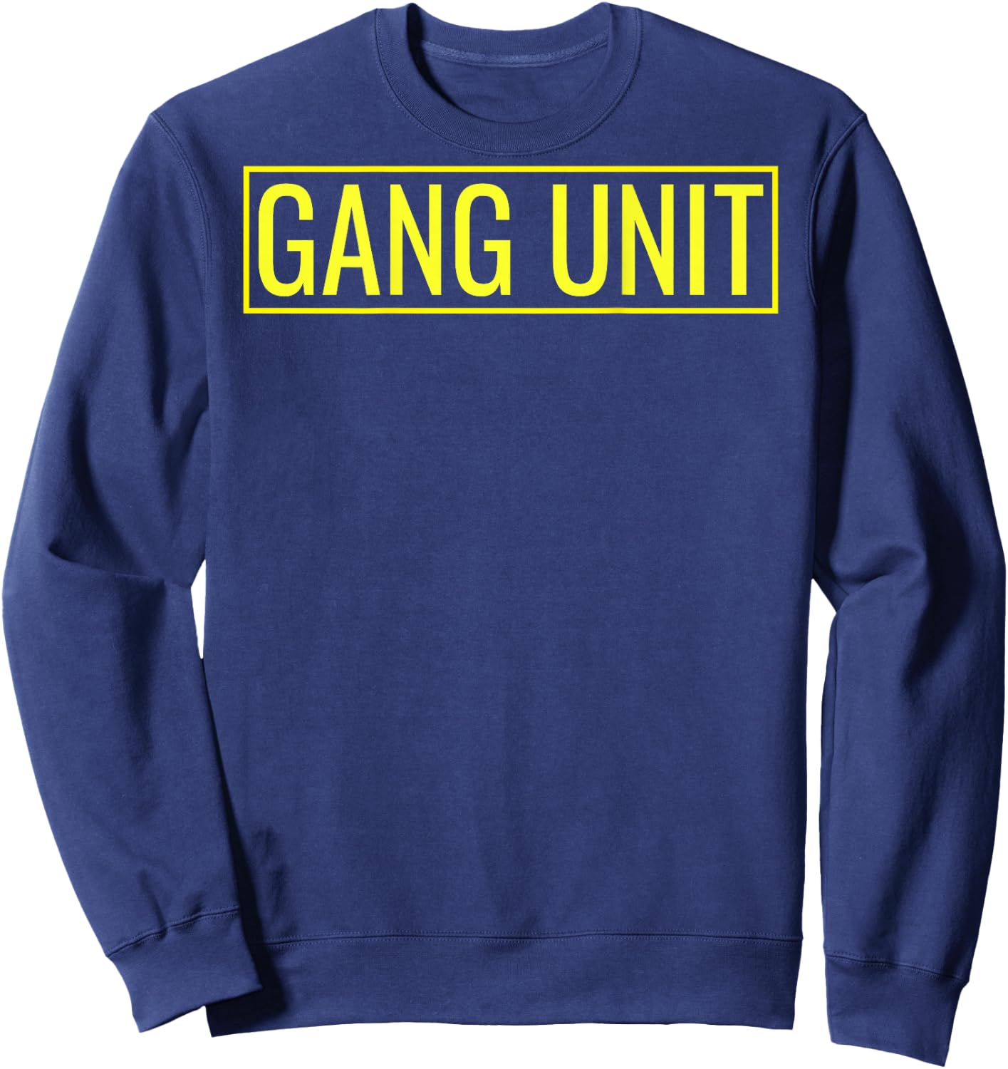 Gang Unit Police Sweatshirt - Sweatshirt | Navy