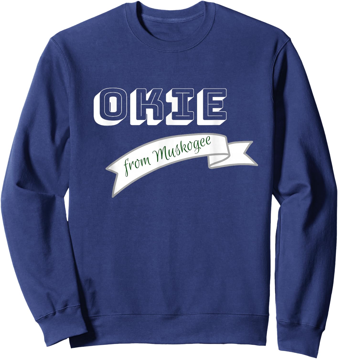 Little Sprouts-Okie from Muskogee Sweatshirt - Sweatshirt | Navy