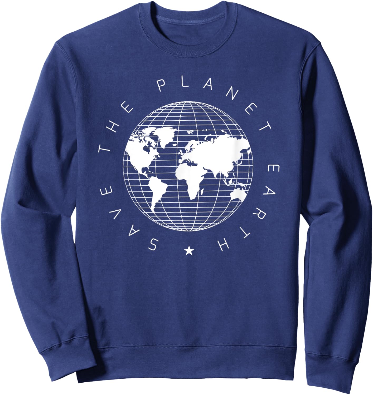 Save the planet earth, Science Shirt Sweatshirt - Sweatshirt | Navy