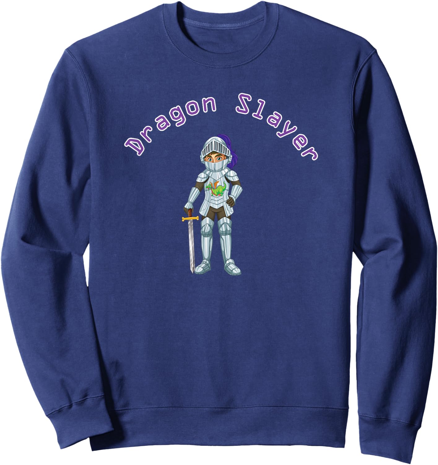Kids Dragon Slayer Sweatshirt - Sweatshirt | Navy