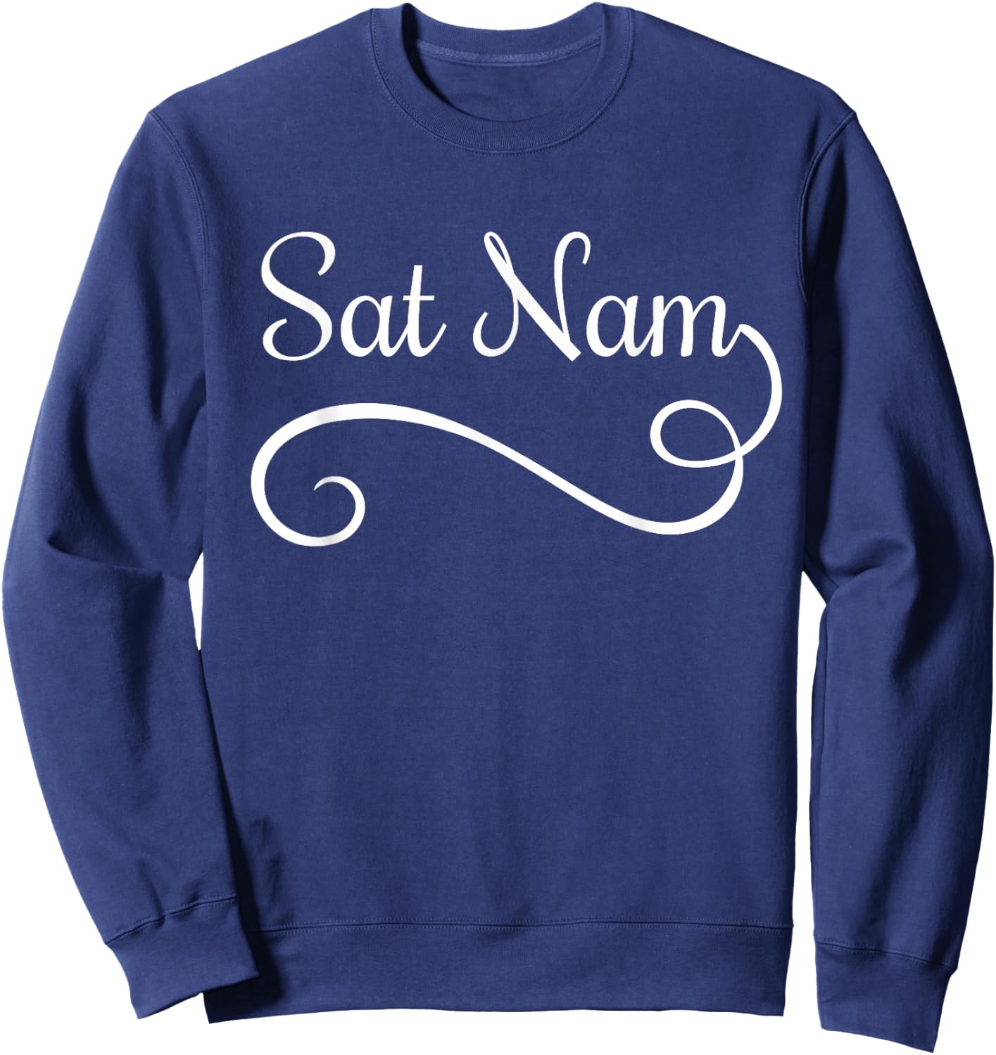 Sat Nam Kundalini Yoga Spiritual Chakra Meditation Gift Sweatshirt - Sweatshirt | Navy