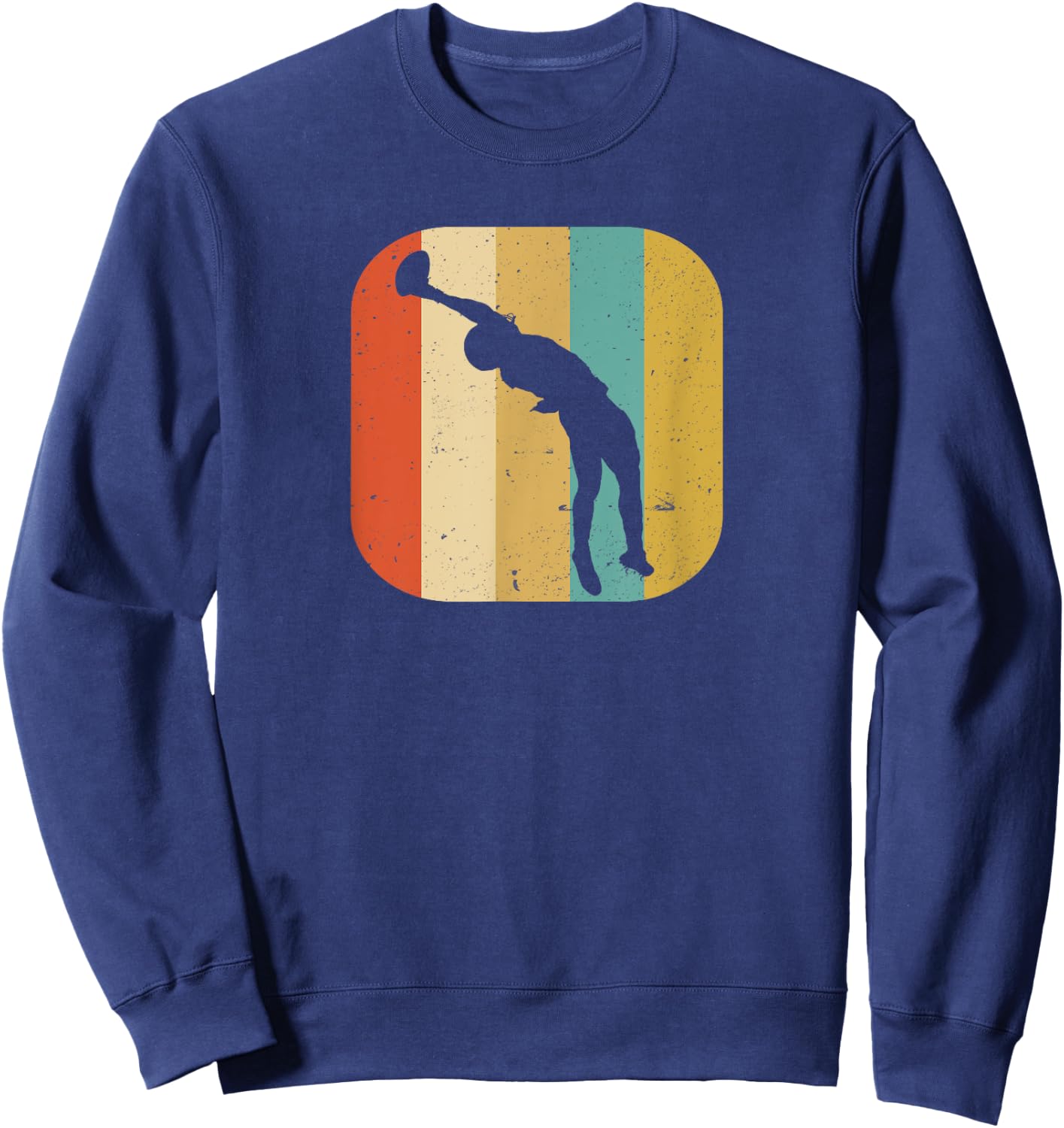 American Football OBJ Catch Design Sweatshirt - Sweatshirt | Navy