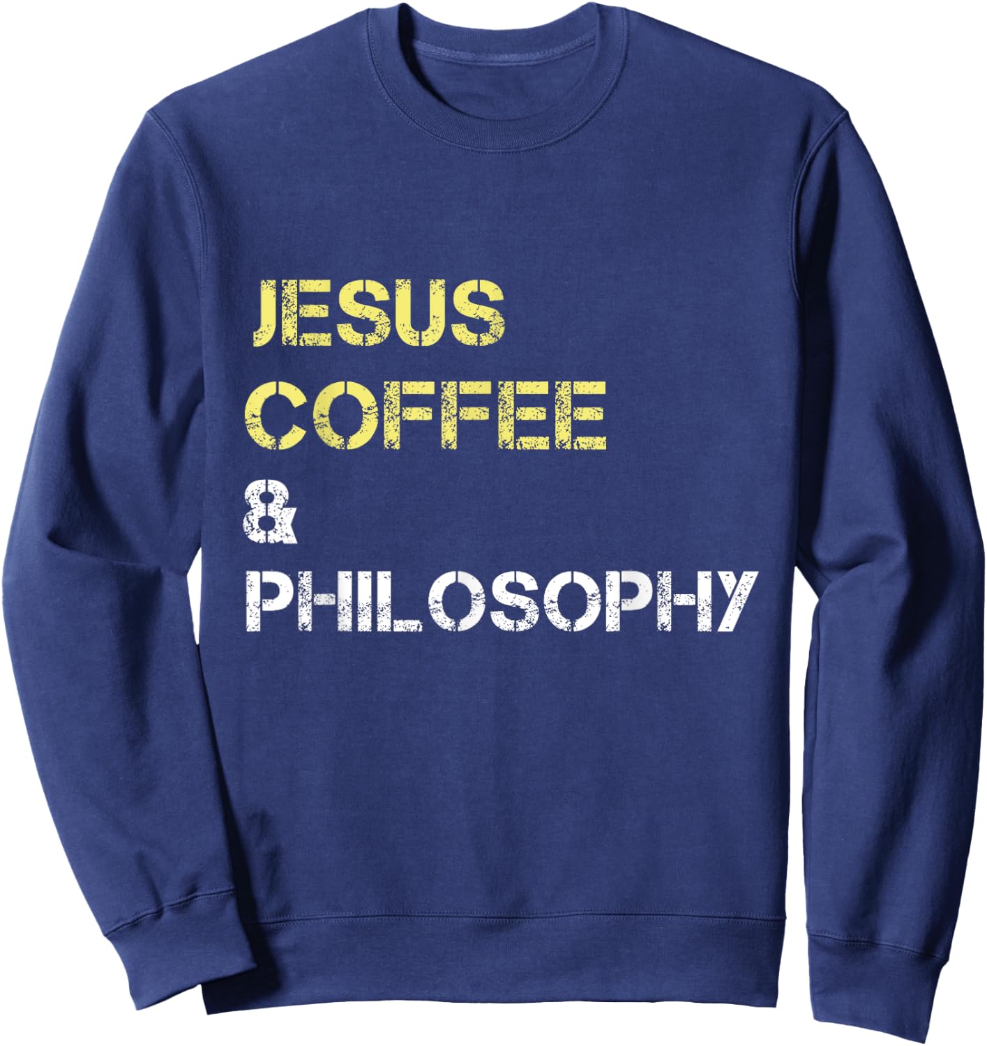 Philosophy T Shirt, For Philosophy Students & Professors Sweatshirt - Sweatshirt | Navy