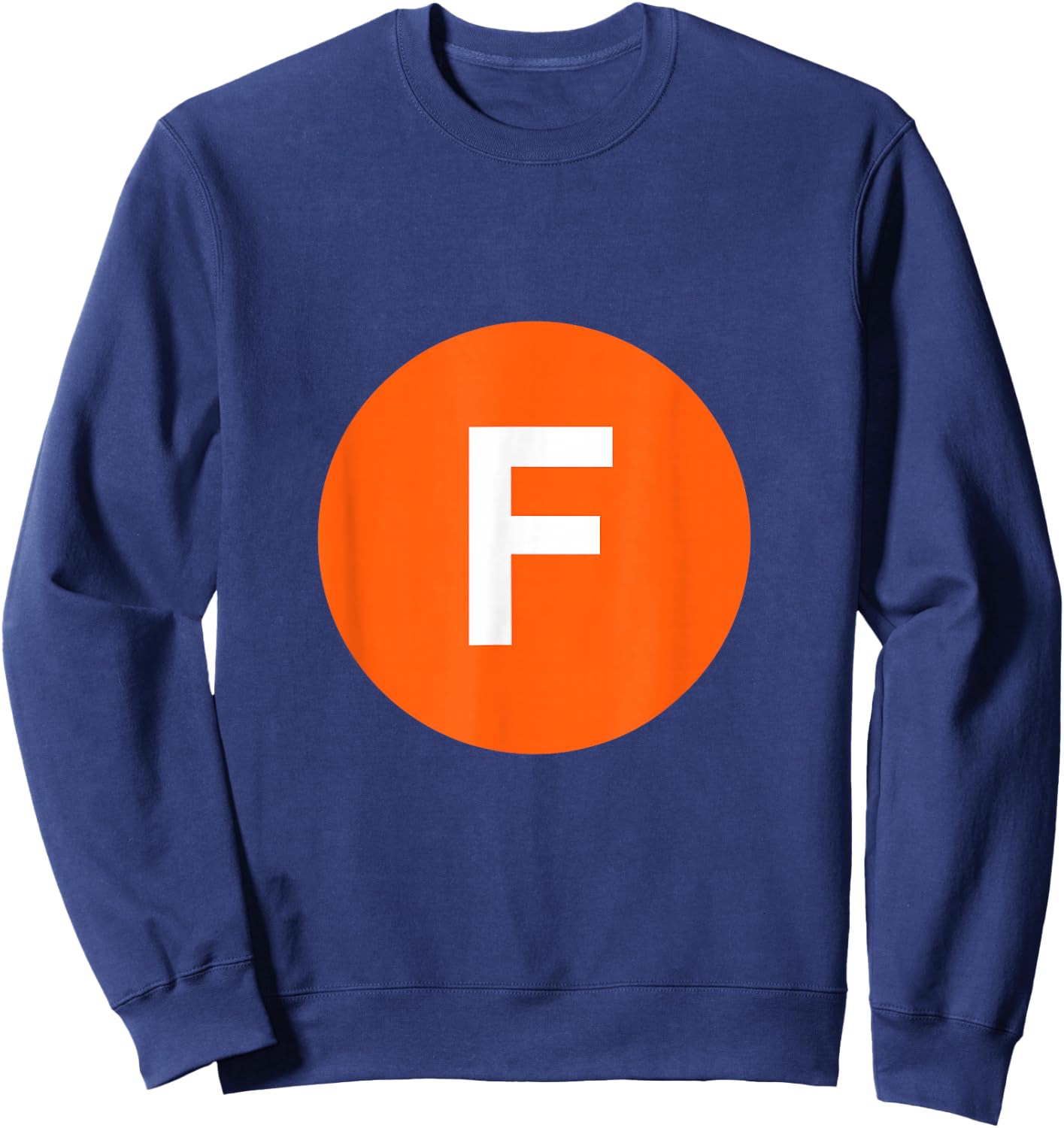 F Line - NYC Subway Train - 179th Street Jamaica Queens Sweatshirt - Sweatshirt | Navy