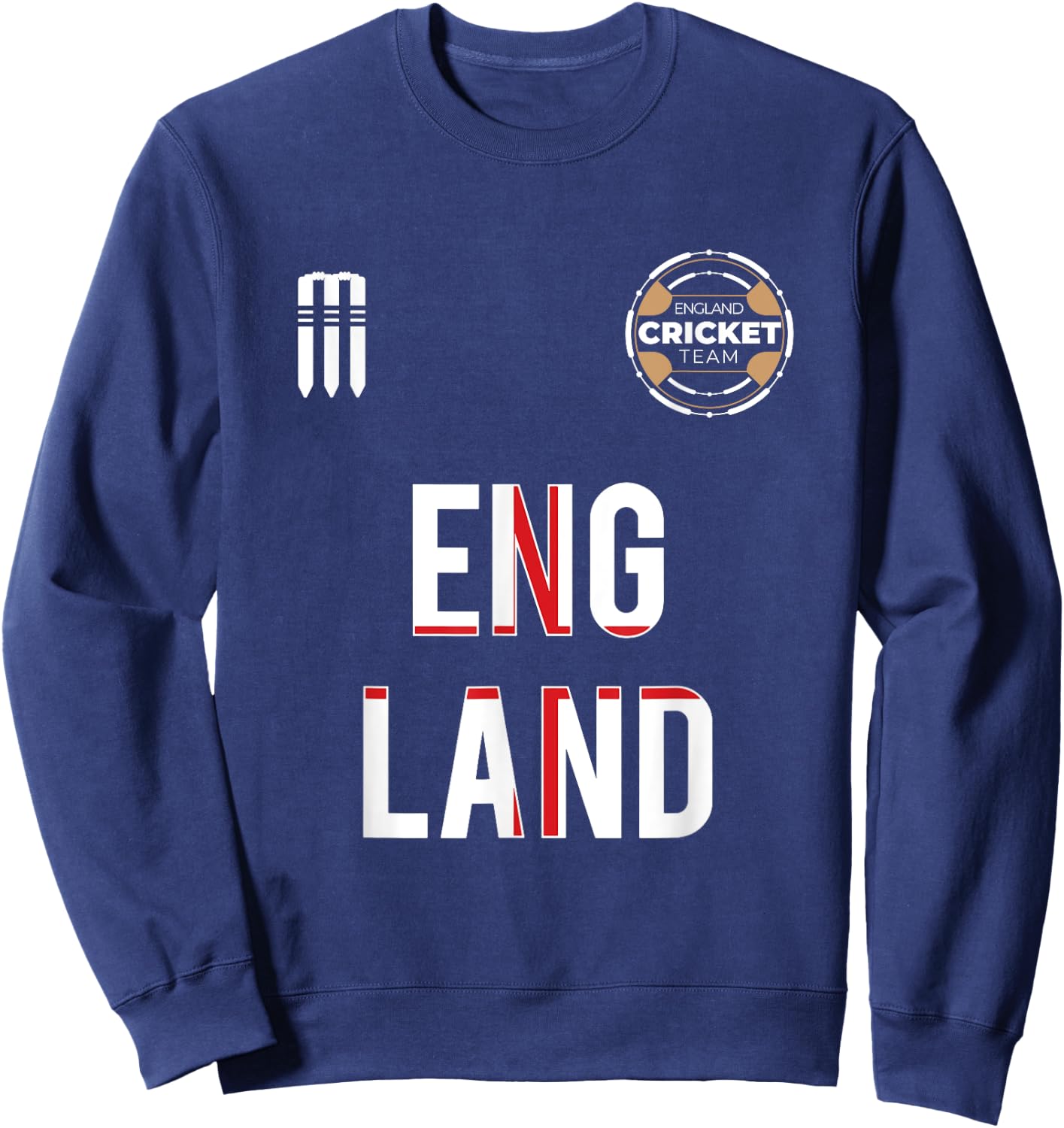 England Cricket Jersey : Gift National Fans English Cricket Sweatshirt - Sweatshirt | Navy