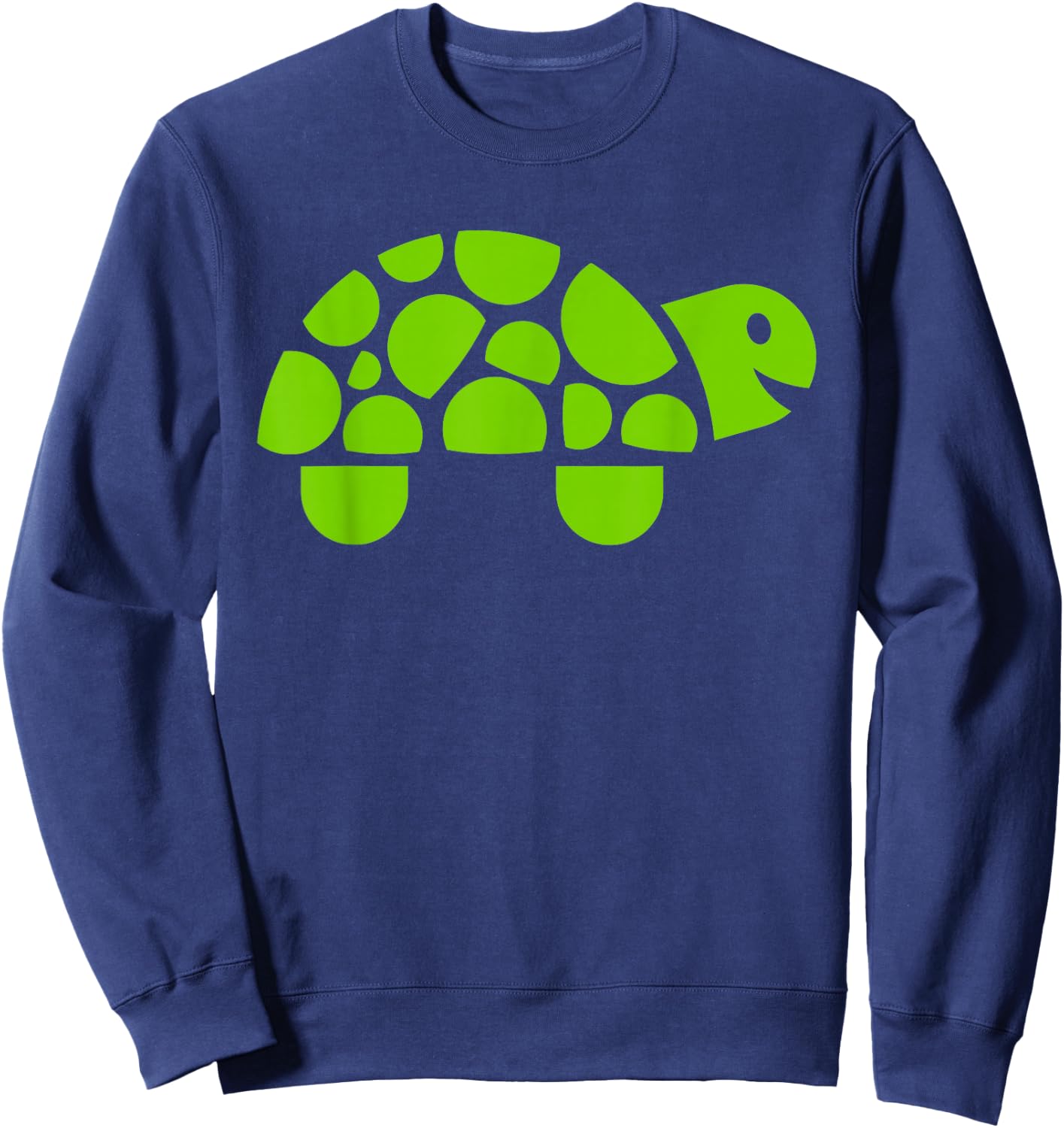 Green turtle Sweatshirt - Sweatshirt | Navy