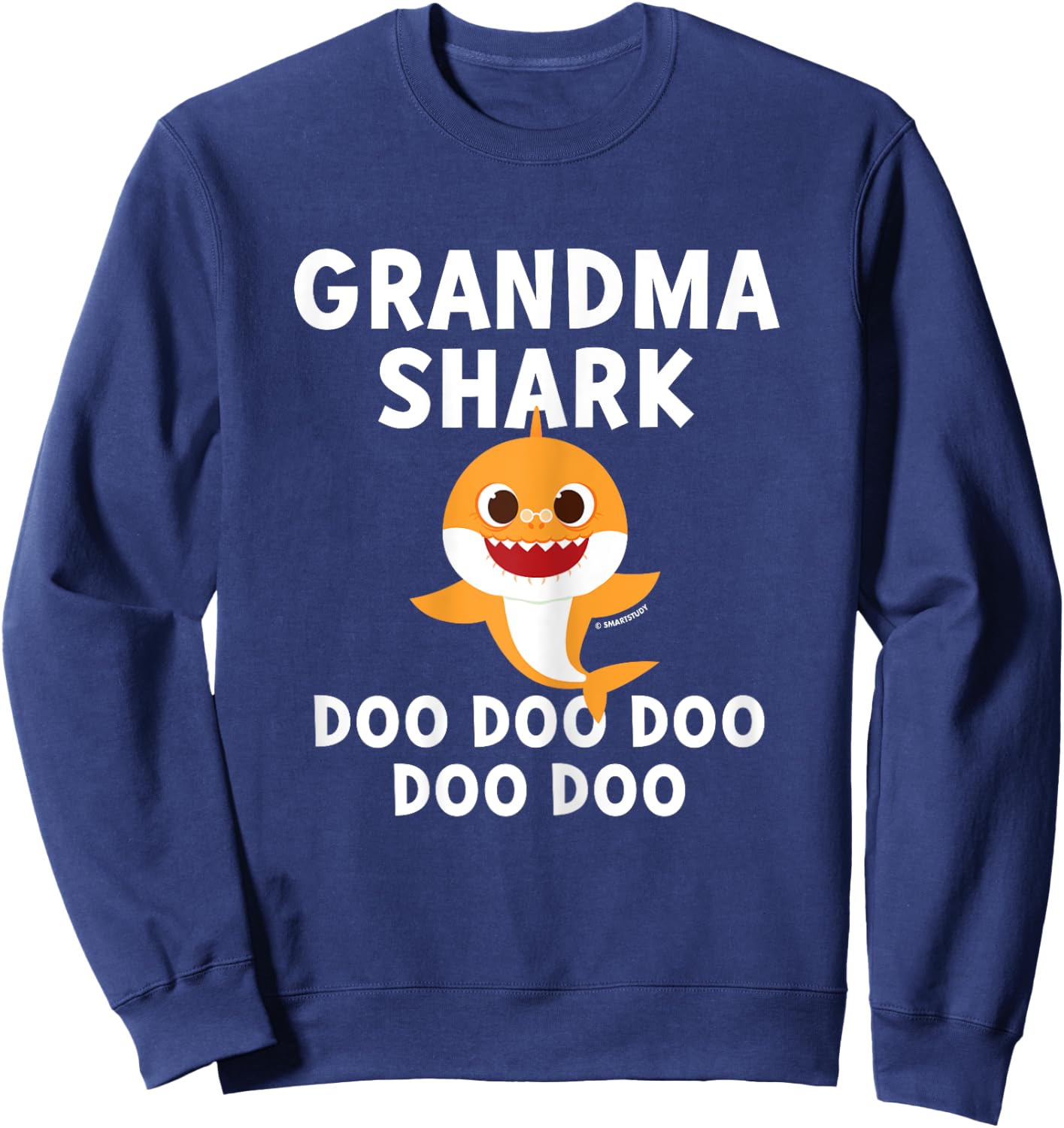Pinkfong Grandma Shark Official Sweatshirt - Sweatshirt | Navy