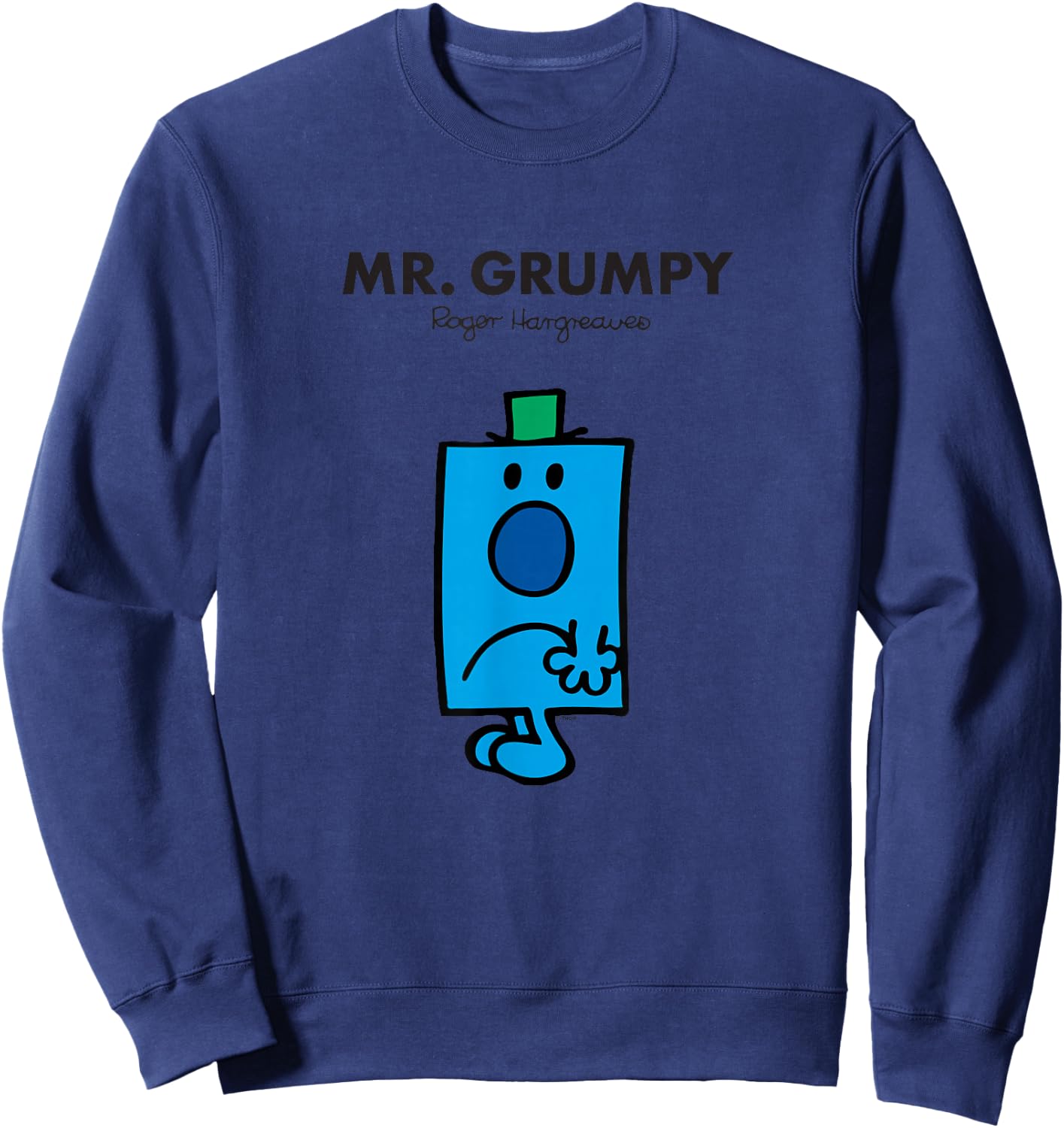 Mr. Men Mr. Grumpy Sweatshirt - Sweatshirt | Navy
