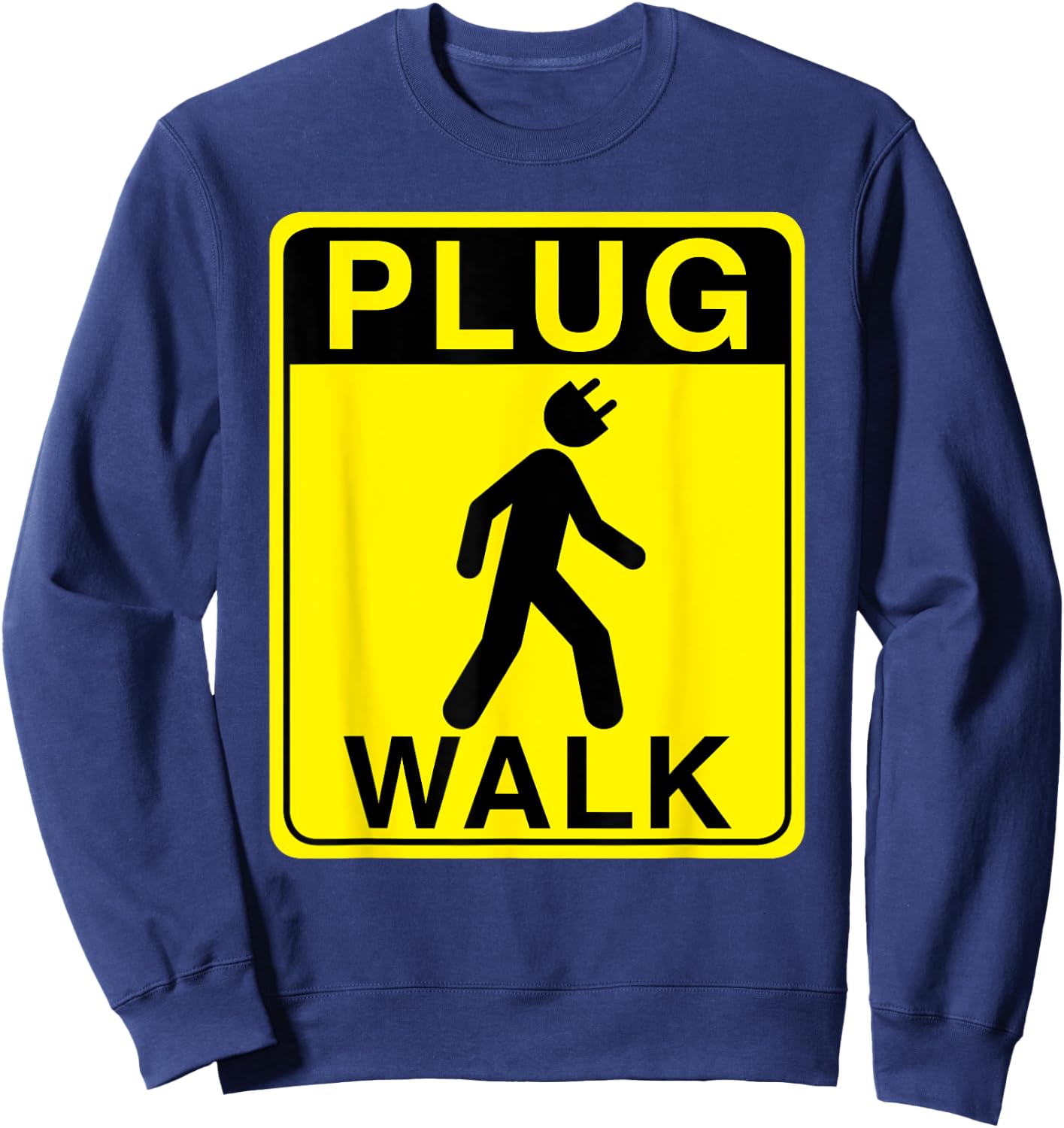 Plug Walk Sweatshirt - Sweatshirt | Navy